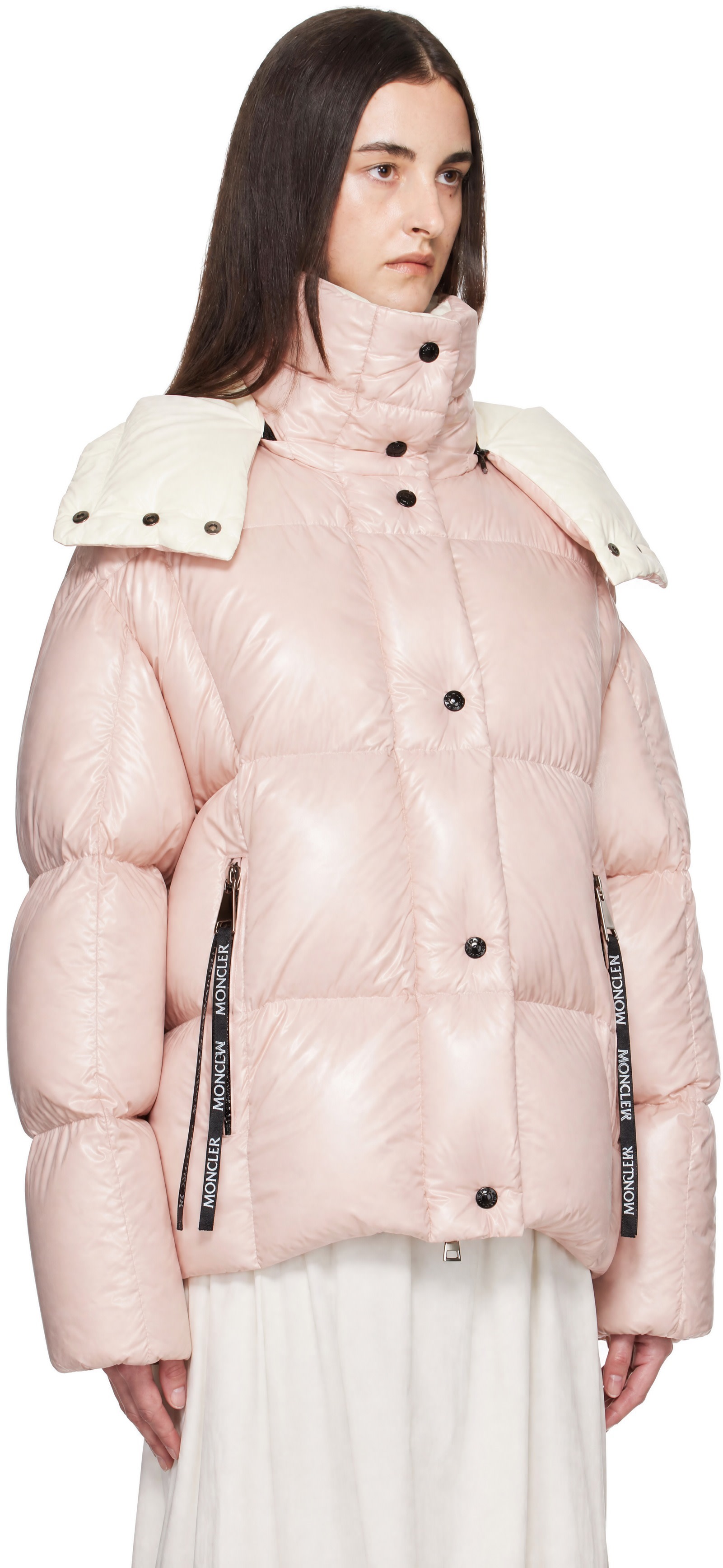 Moncler - 핑크 파라나 다운 재킷