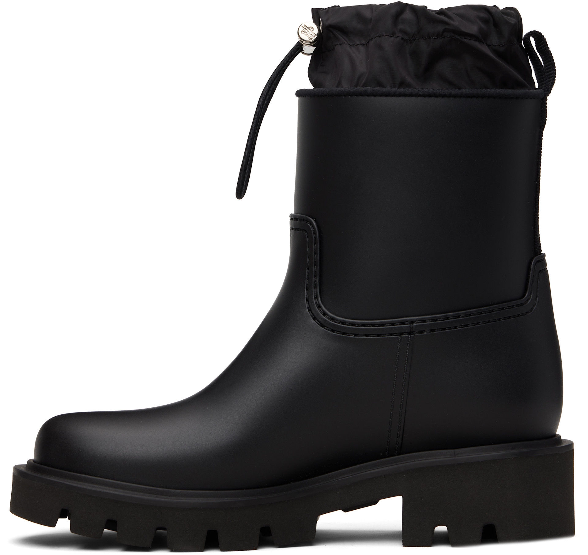 Moncler - Bottes de pluie Kickstream noires