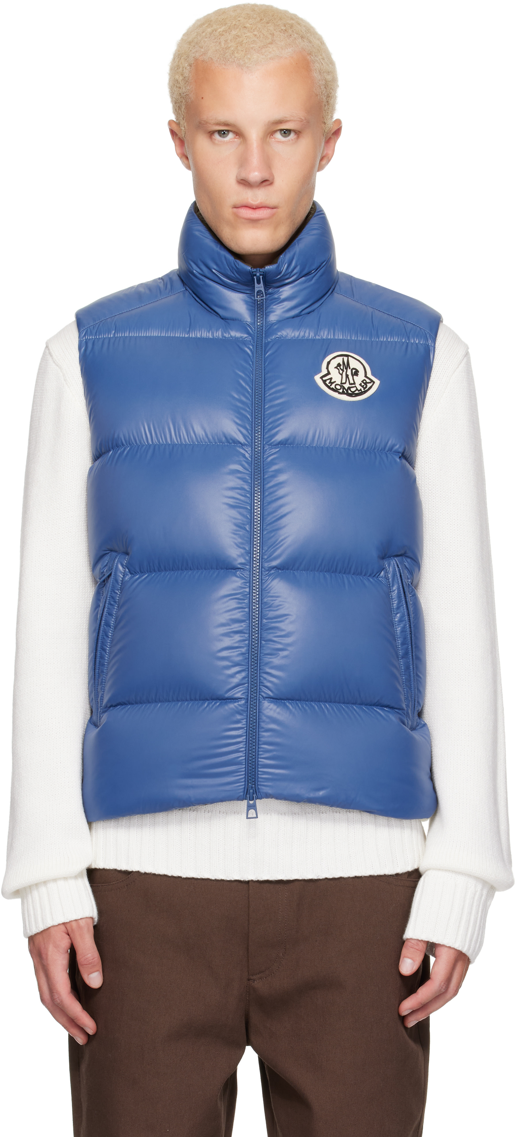 Moncler - Blue Belice Down Vest