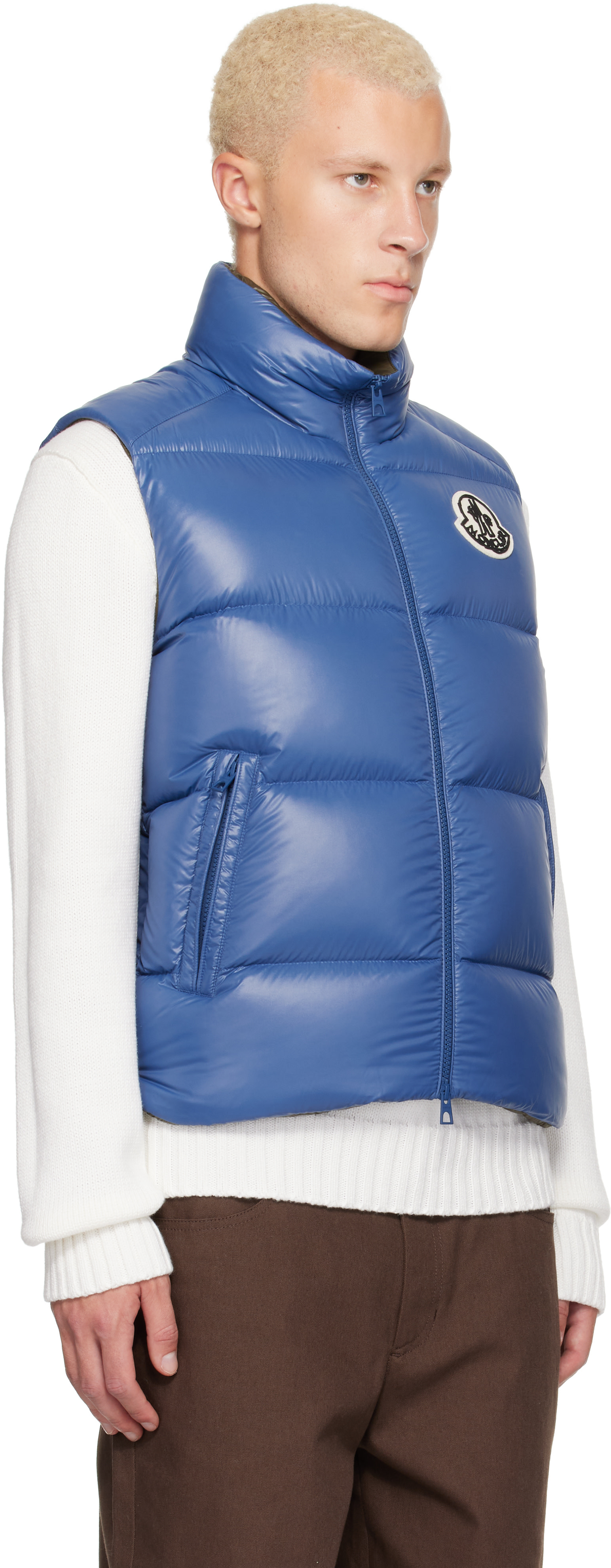 Moncler - Blue Belice Down Vest