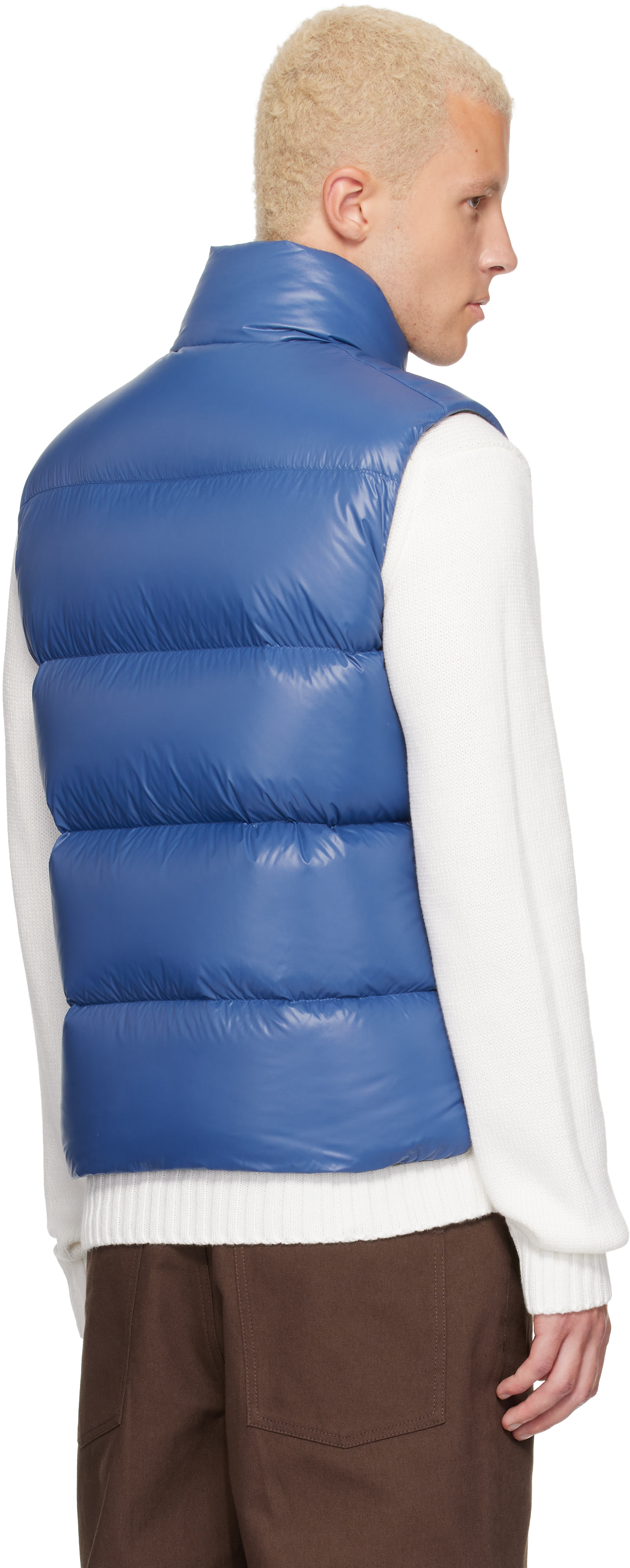 Moncler - Blue Belice Down Vest
