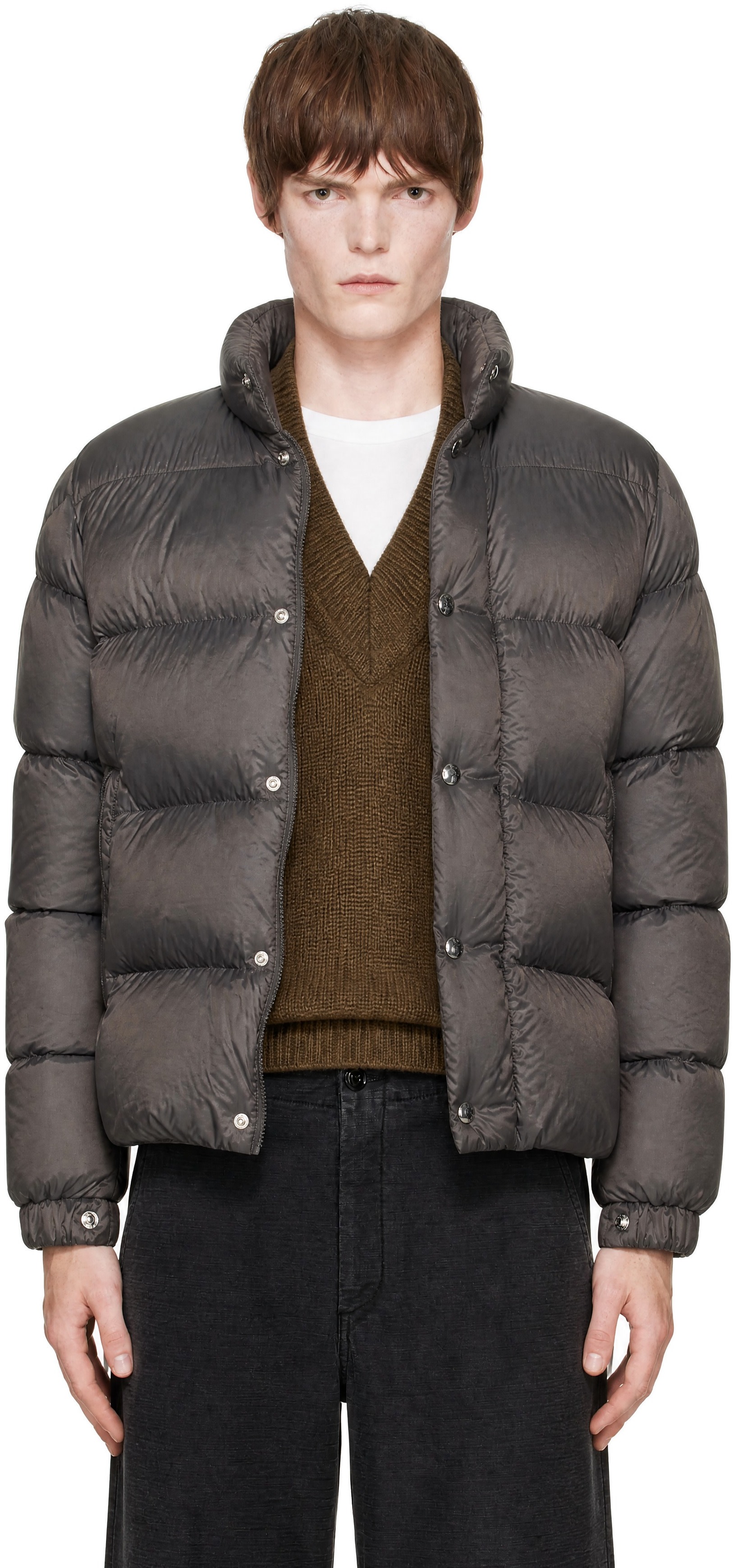 Moncler - Gray Pesio Down Jacket