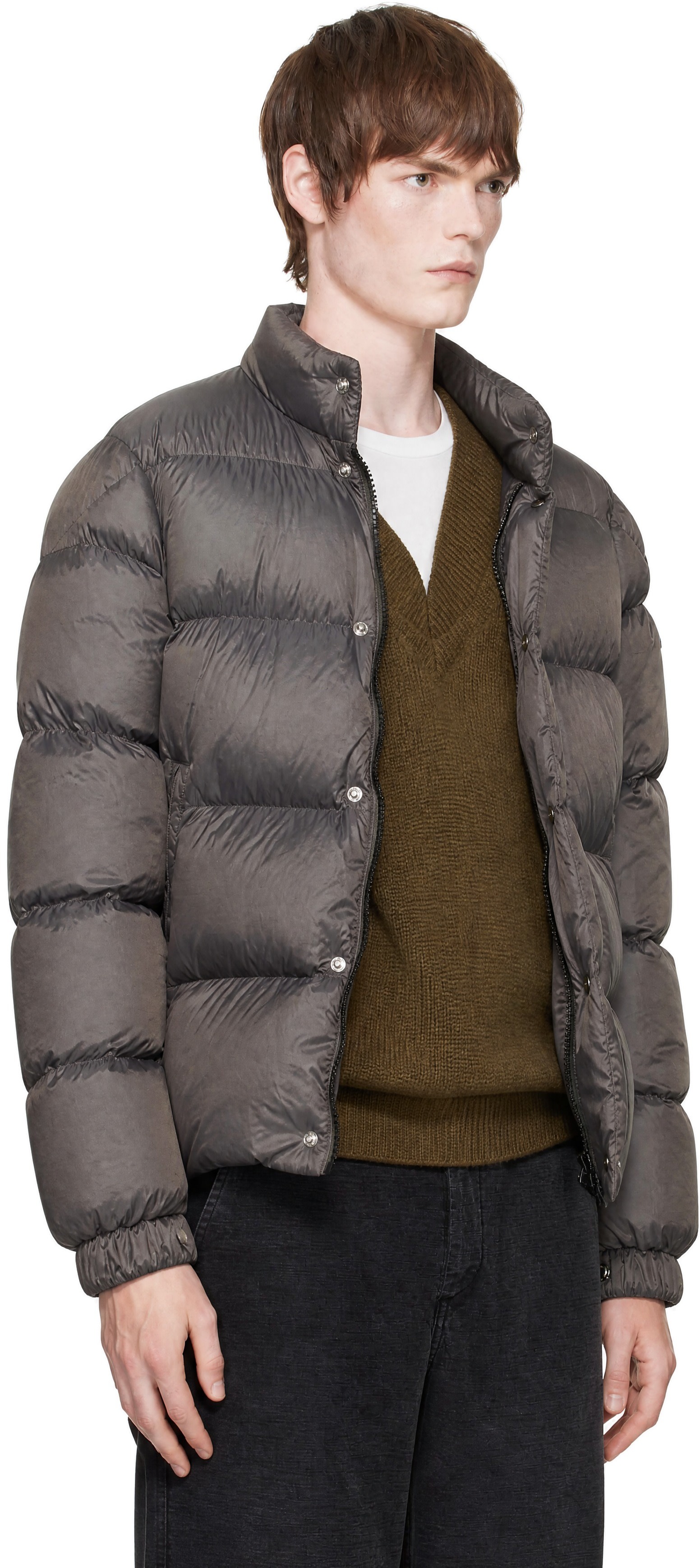 Moncler - Gray Pesio Down Jacket