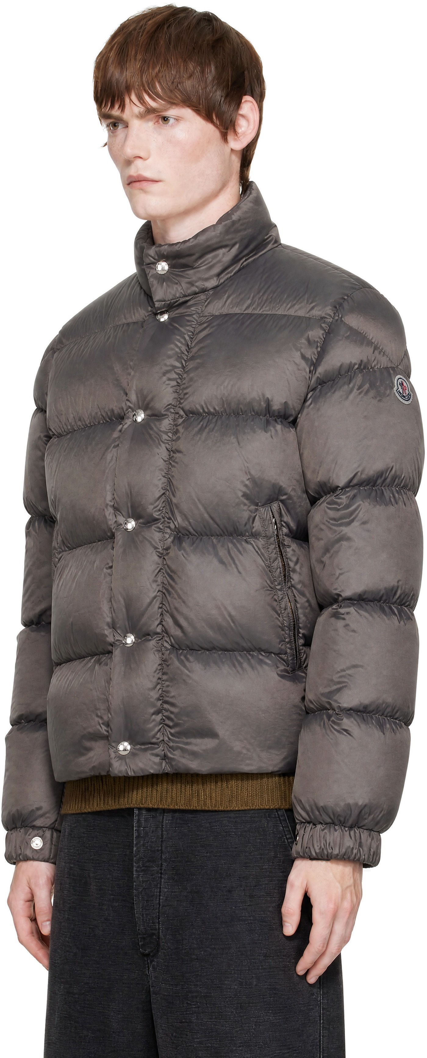 Moncler - Gray Pesio Down Jacket