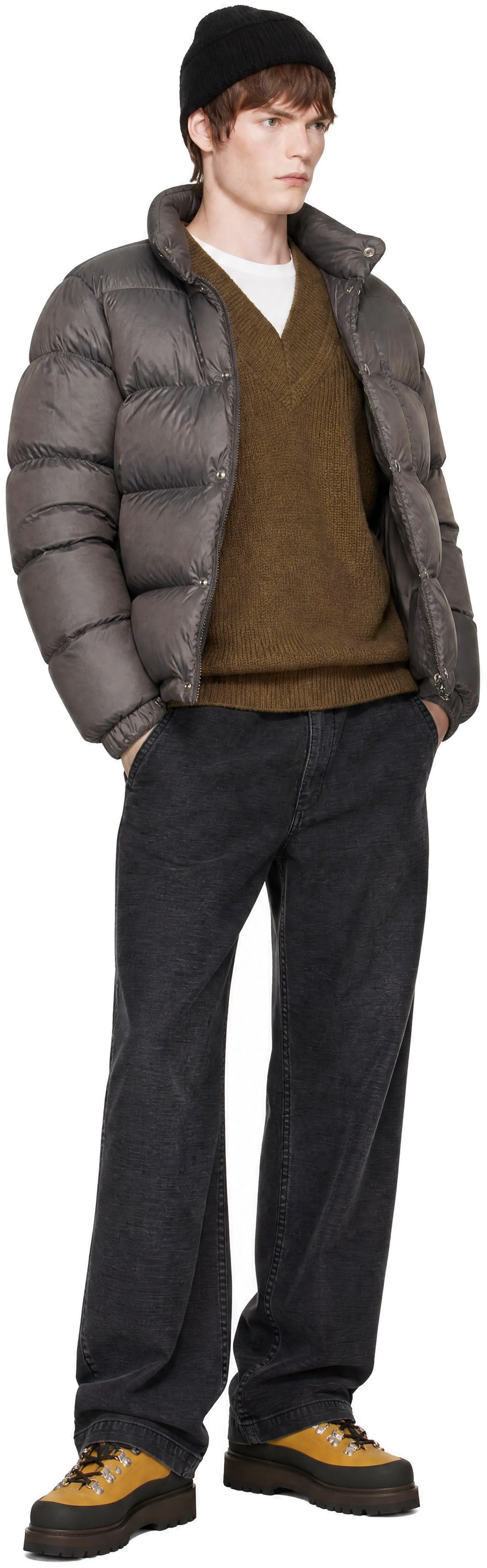 Moncler - Gray Pesio Down Jacket