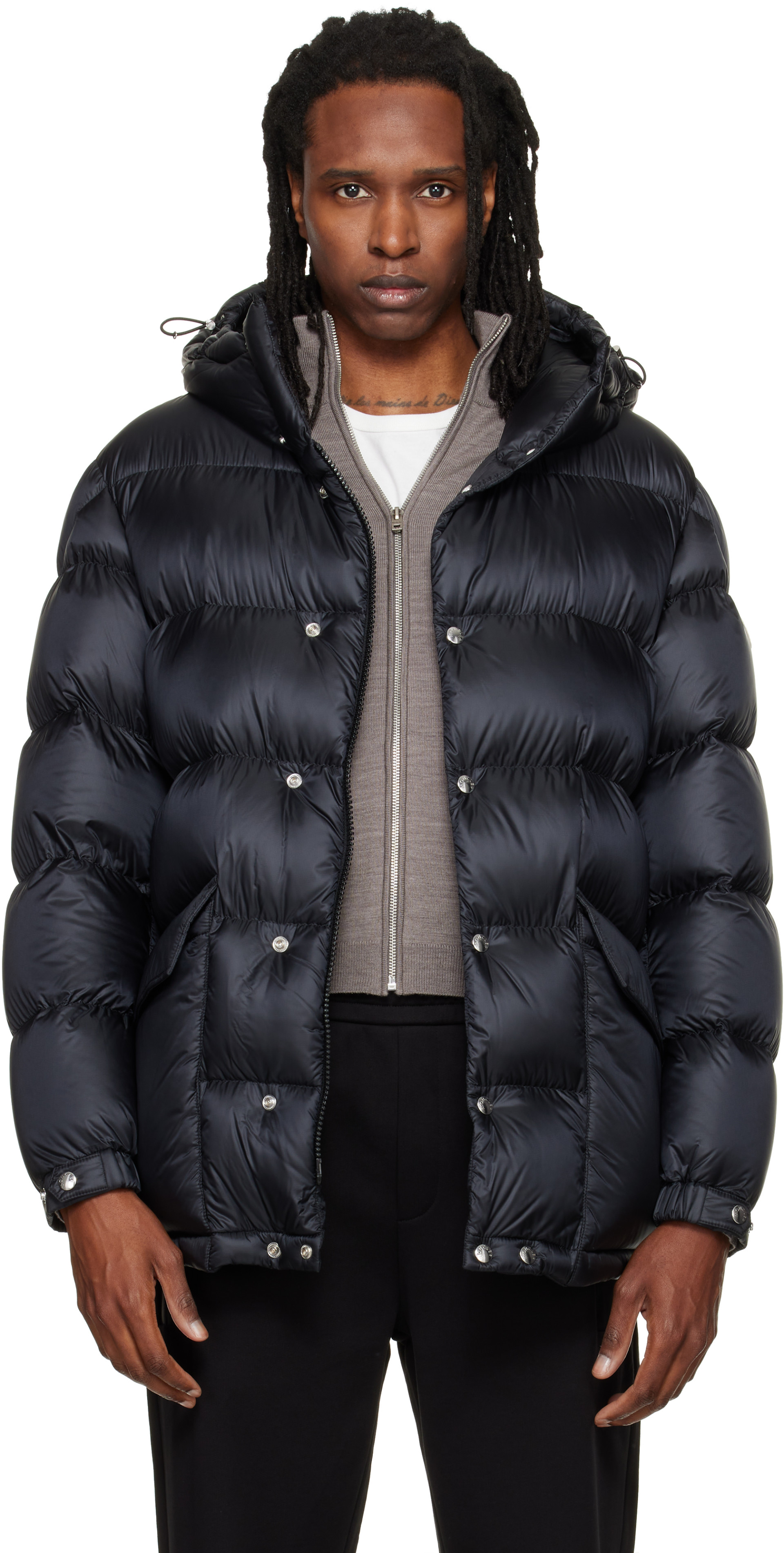 Moncler - Black Orelith Short Down Jacket