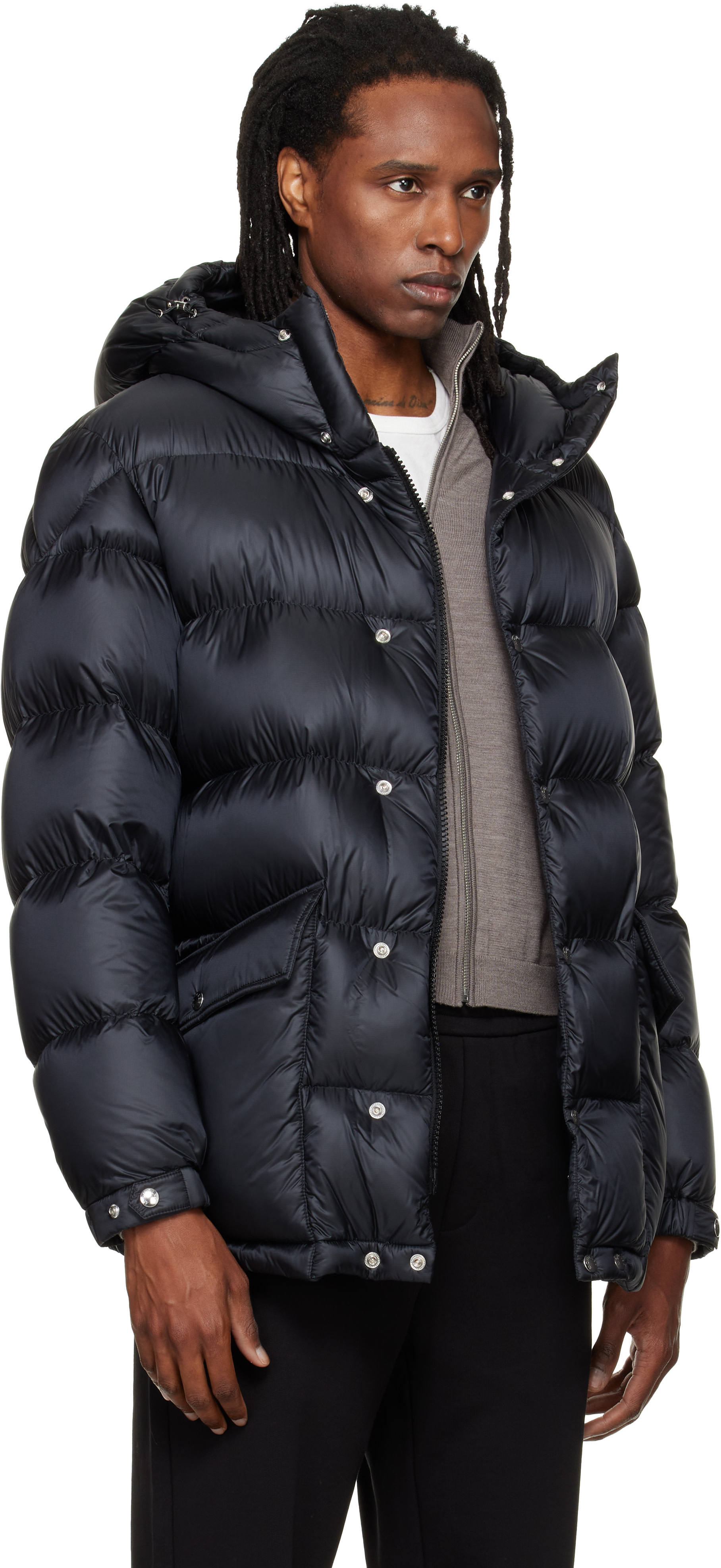 Moncler - Black Orelith Short Down Jacket