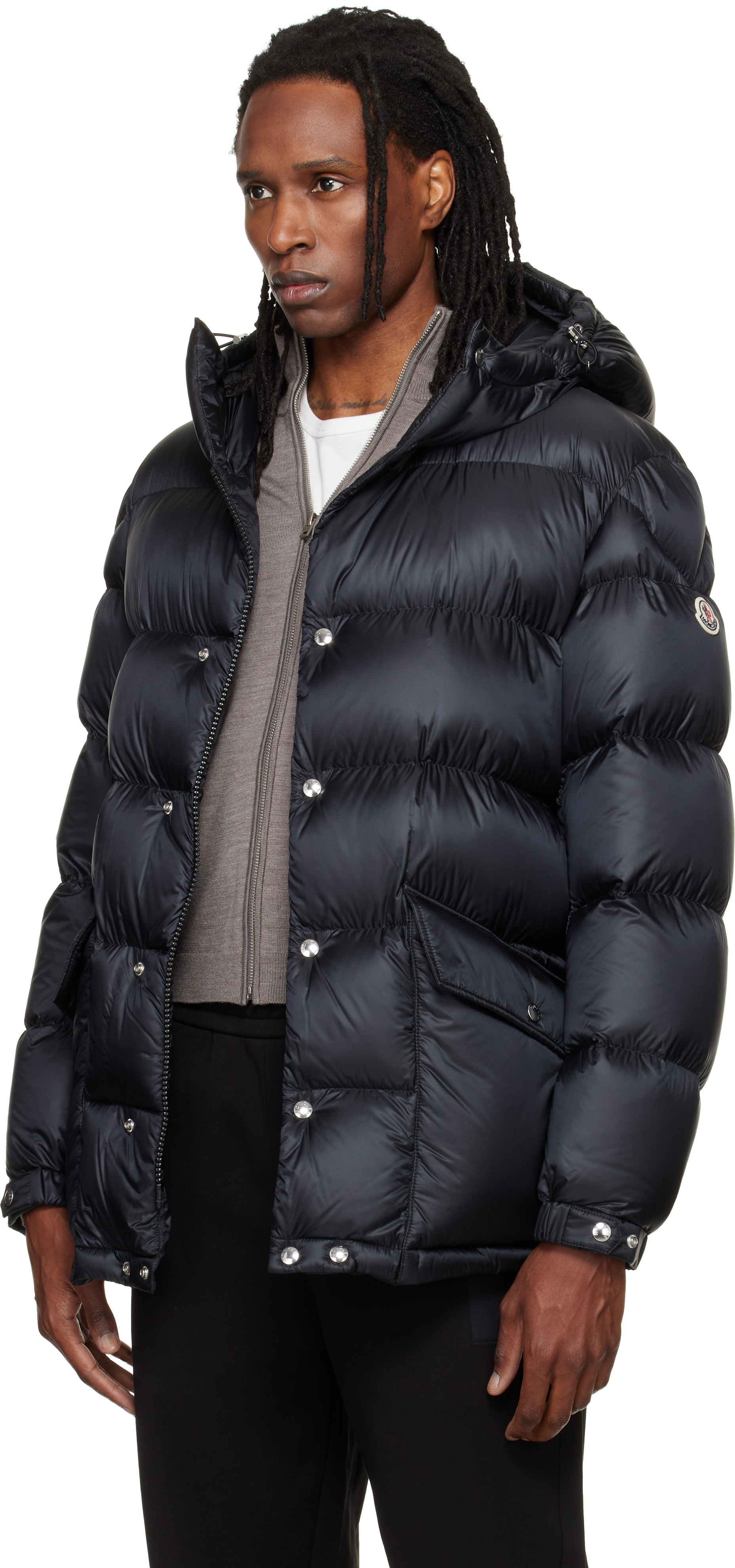 Moncler - Black Orelith Short Down Jacket