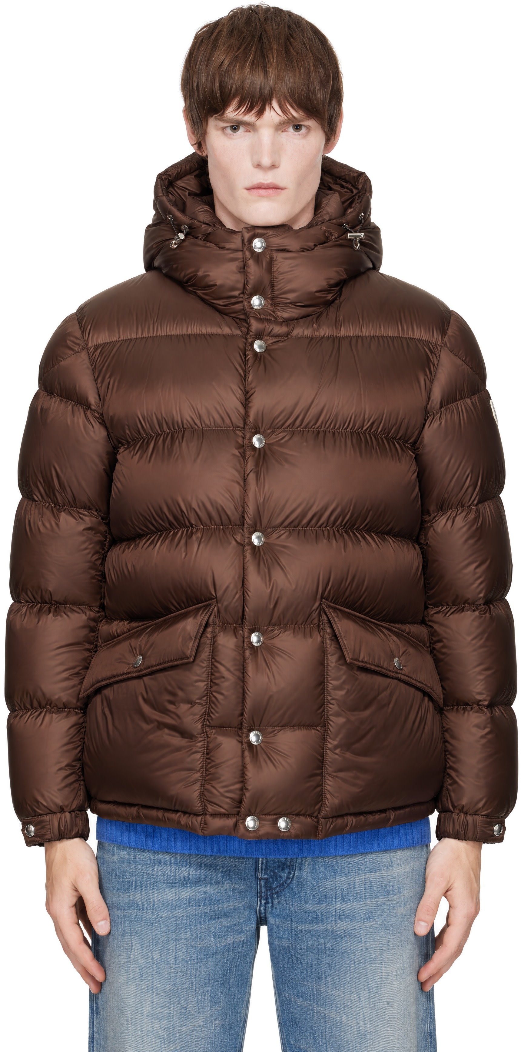 Moncler - Brown Orelith Short Down Jacket
