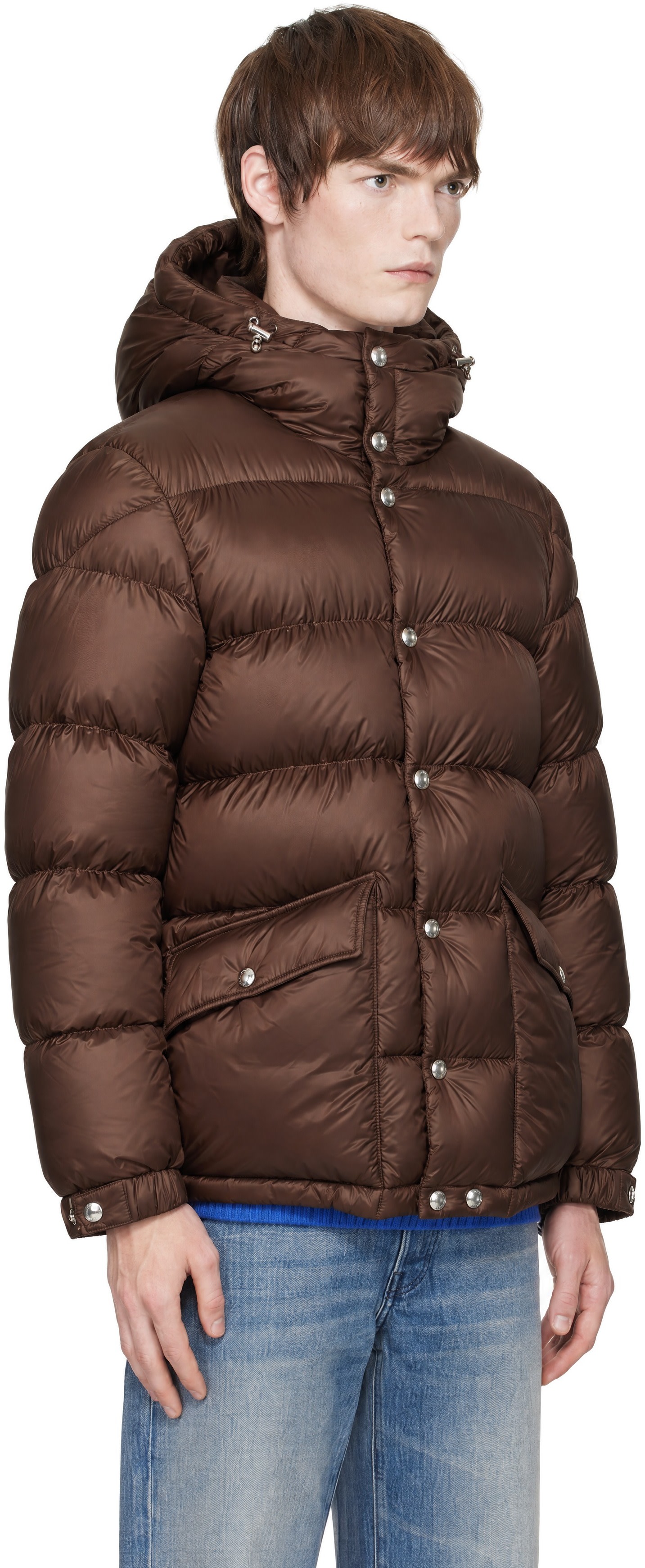 Moncler - Brown Orelith Short Down Jacket