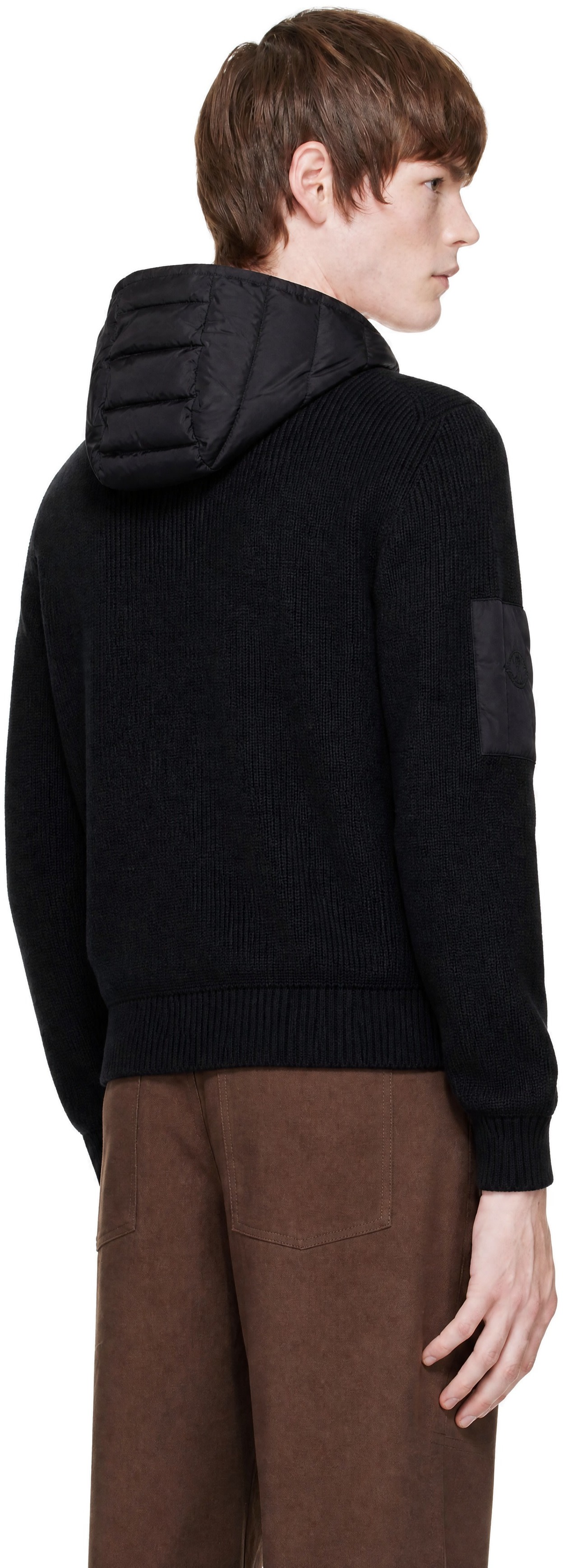 Moncler - Black Padded Zip-Up Down Jacket