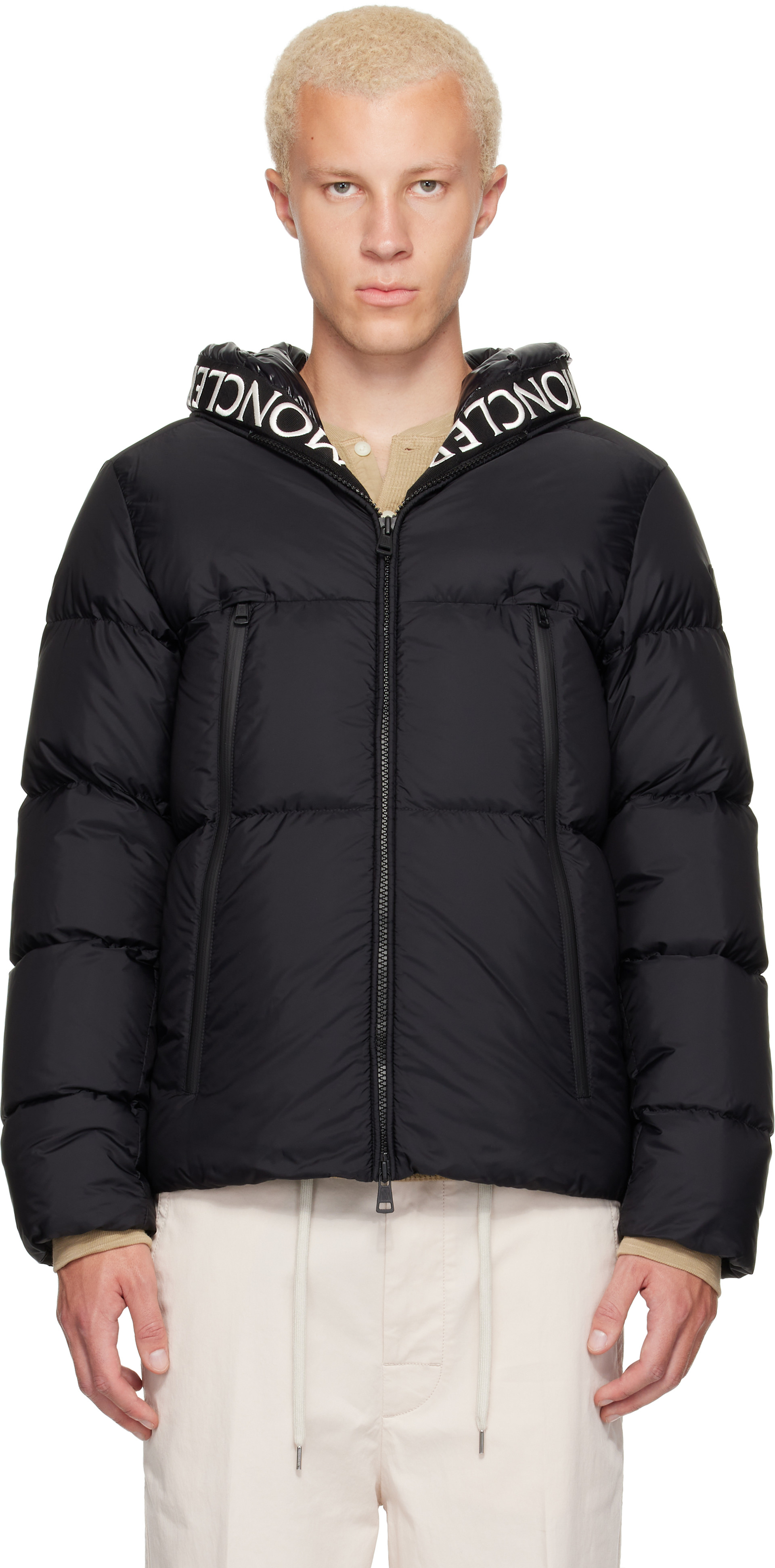 Moncler - Black Montcla Hooded Short Down Jacket