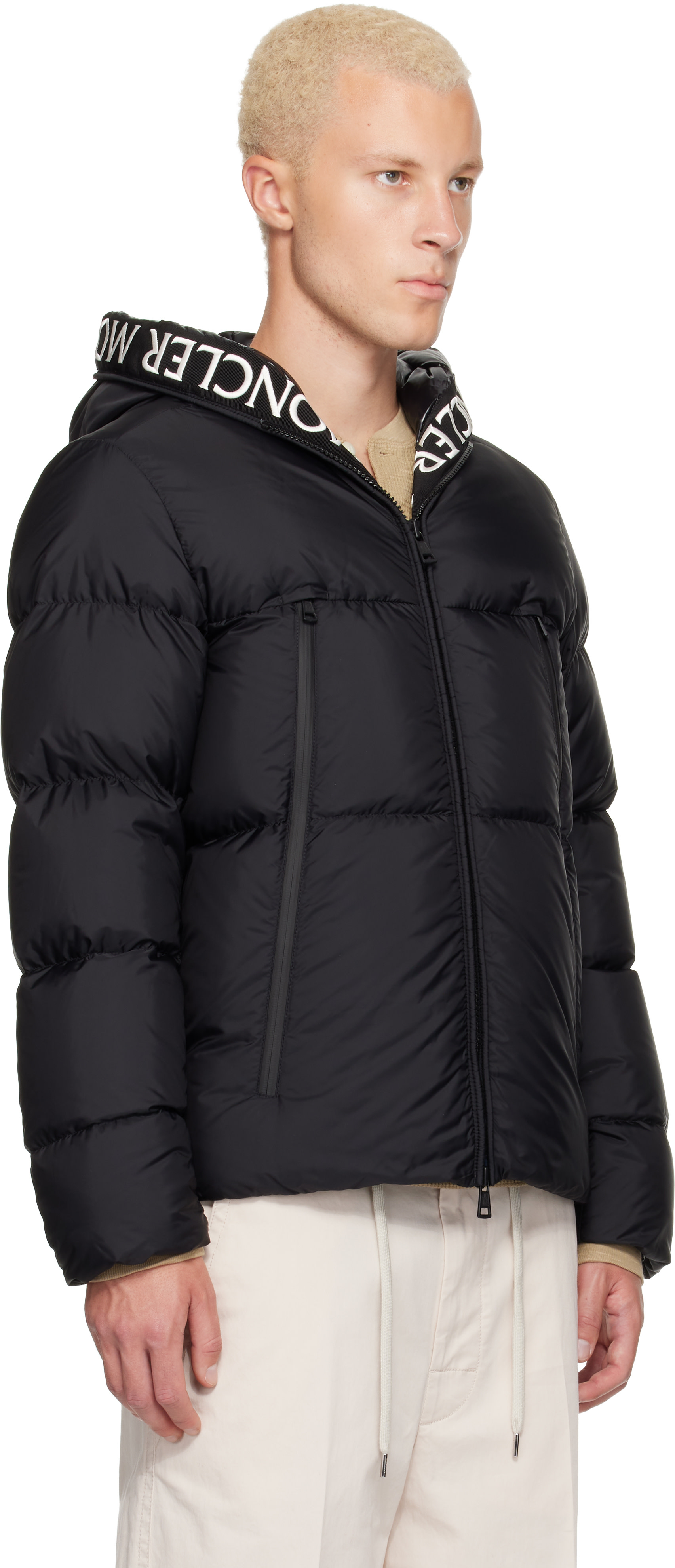 Moncler - Black Montcla Hooded Short Down Jacket