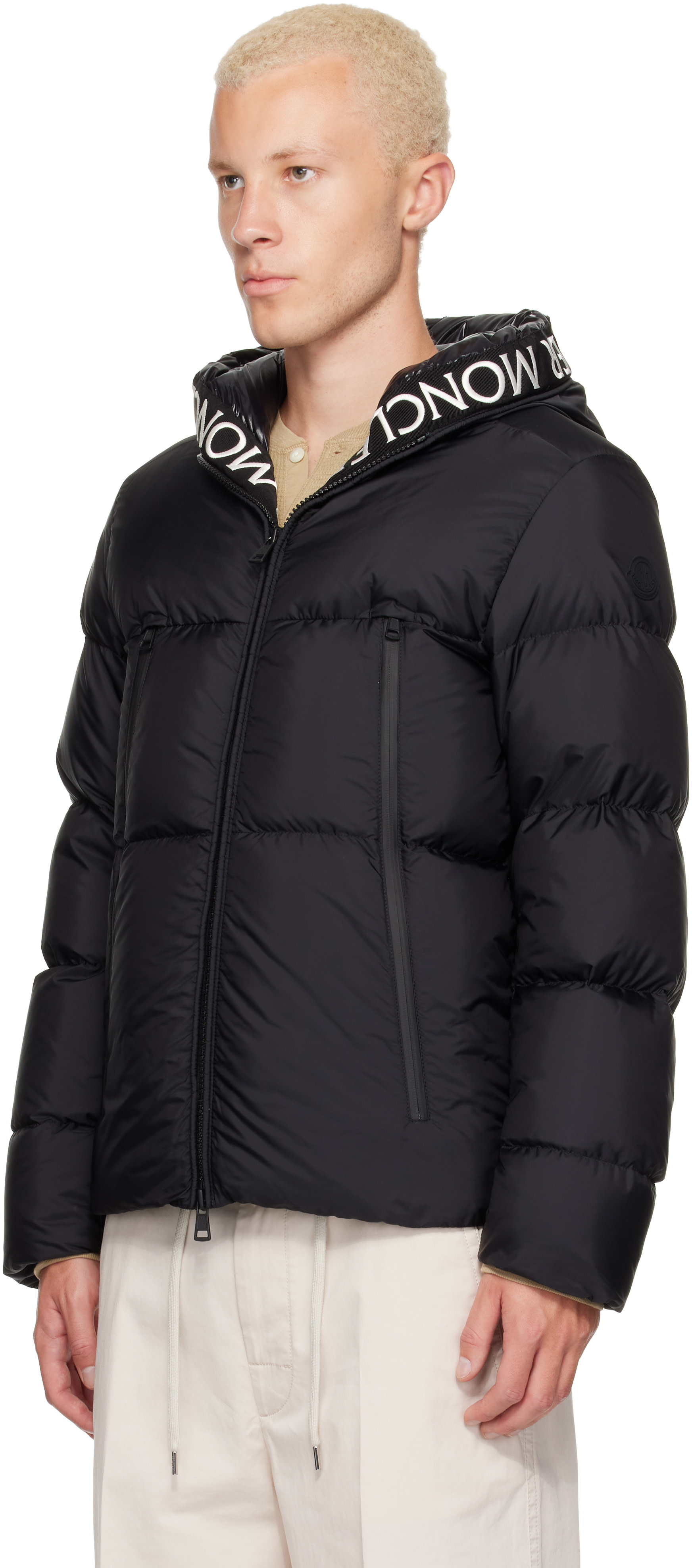 Moncler - Black Montcla Hooded Short Down Jacket