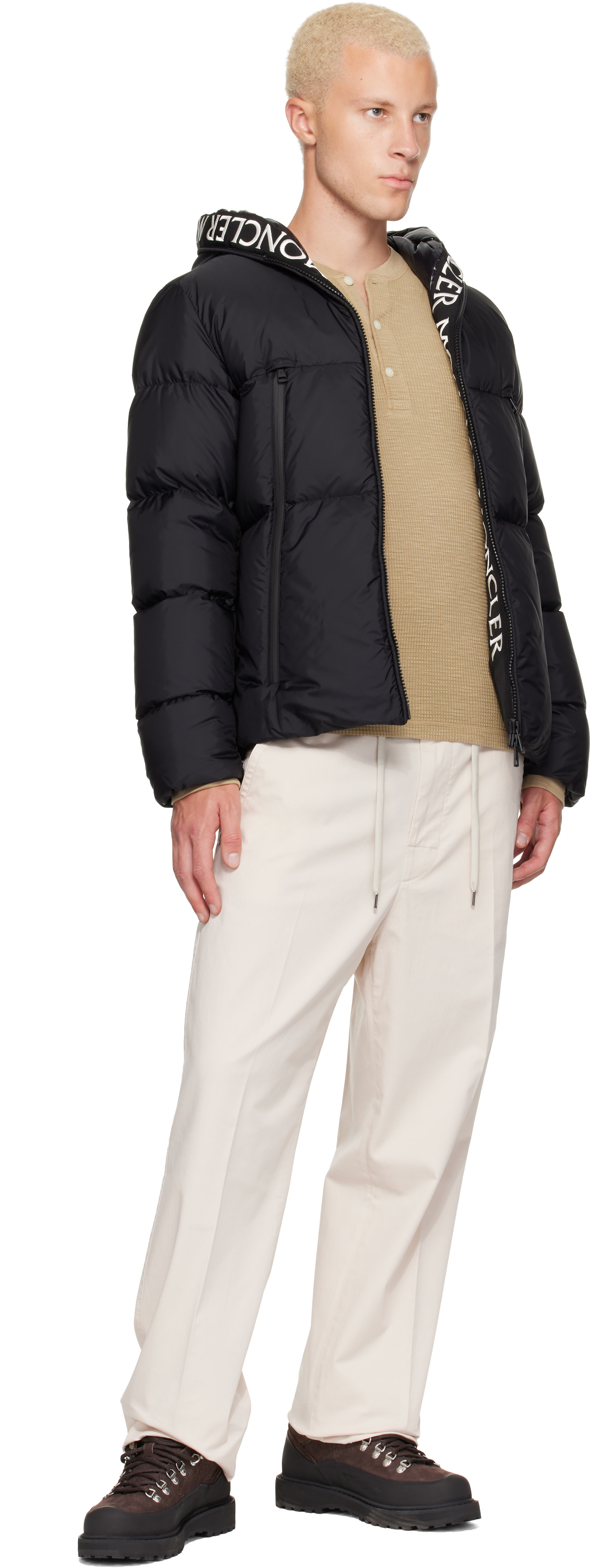 Moncler - Black Montcla Hooded Short Down Jacket