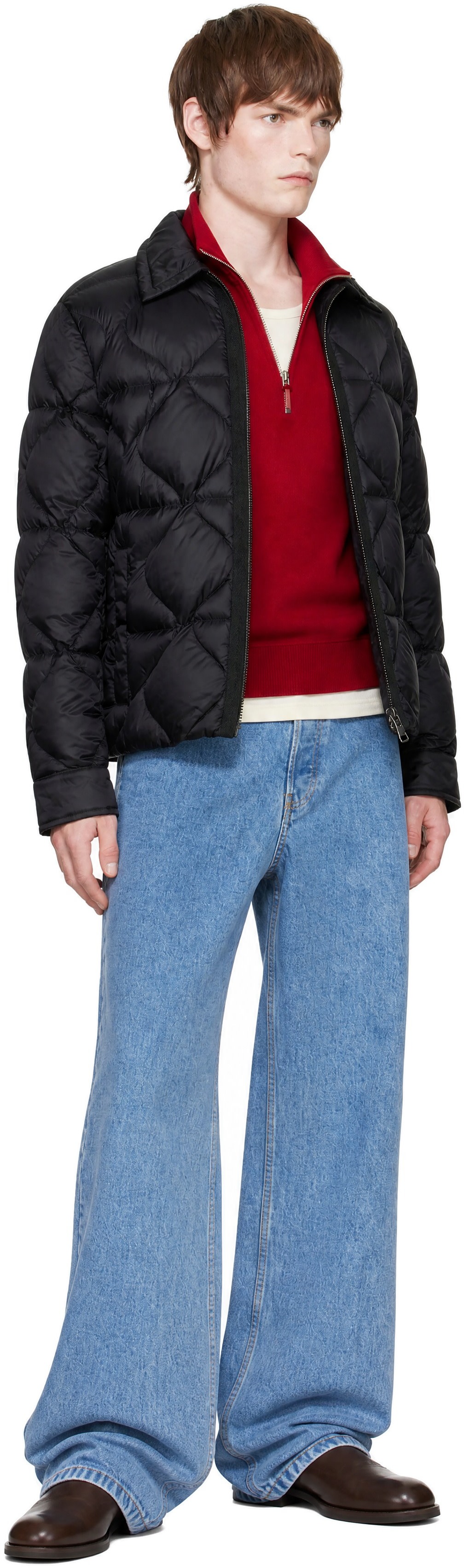 Moncler - Black Down Ashmere Jacket