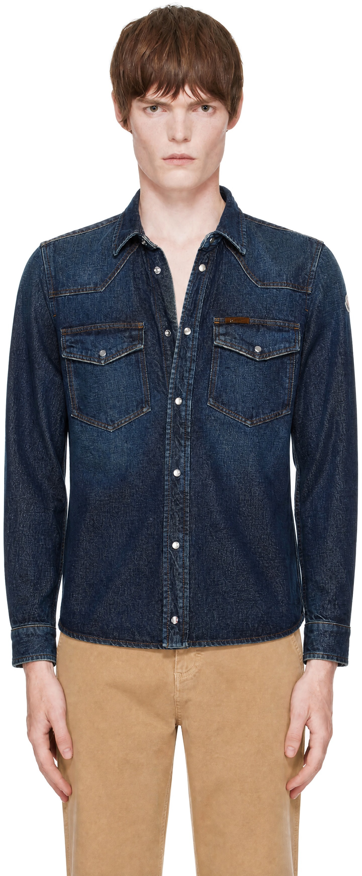 Moncler - Blue Denim Shirt Jacket