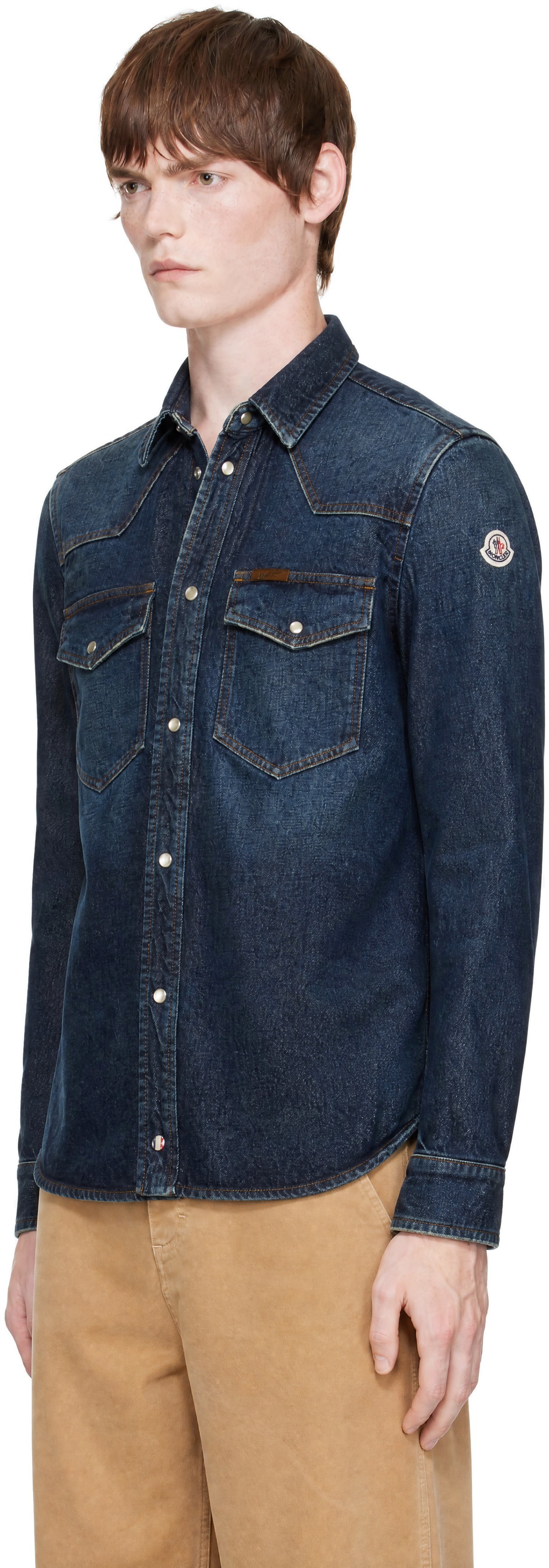 Moncler - Blue Denim Shirt Jacket