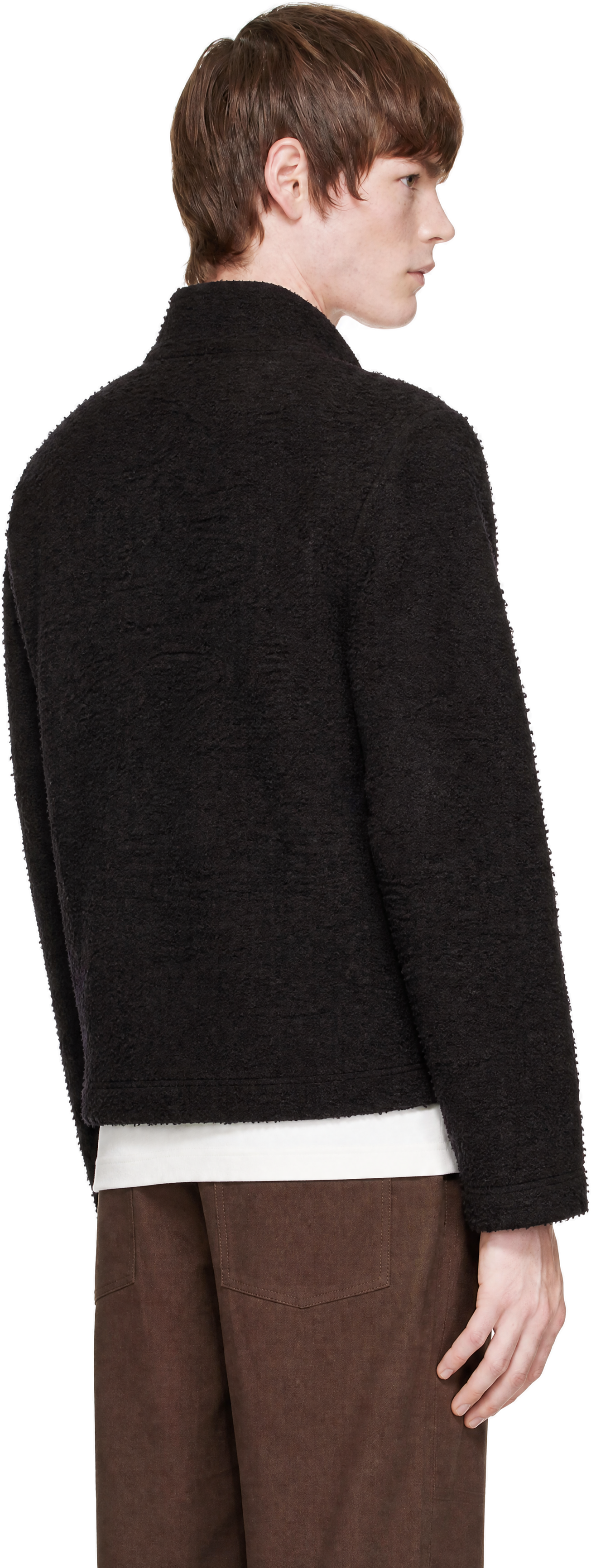 Moncler - Brown Half-Button Wool Sweater