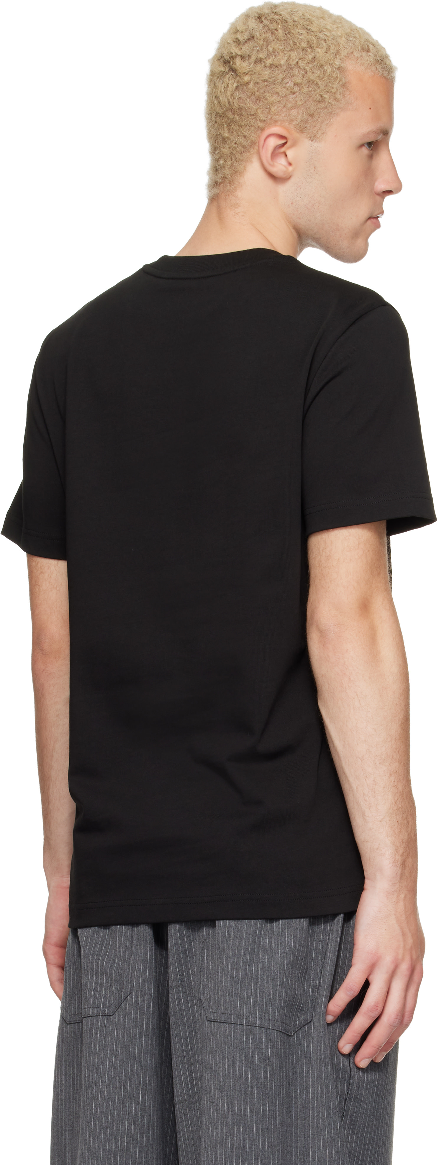 MONCLER　23ss　Tシャツ　ブラック　Ｍ Moncler: Black S/S T-shirt | SSENSE