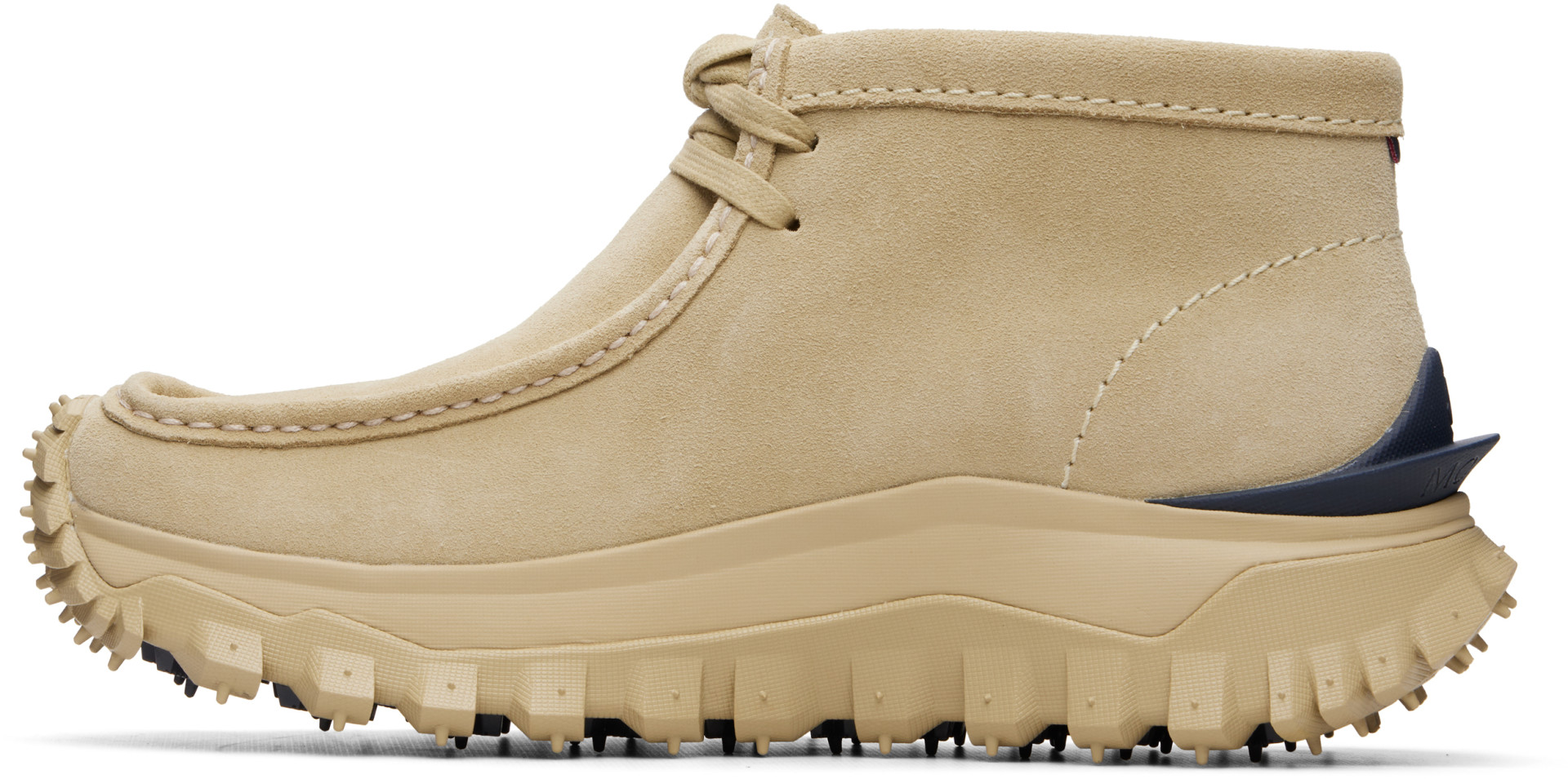 Moncler: Beige Clarks Originals Edition Trailgrip Wallabee GTX 