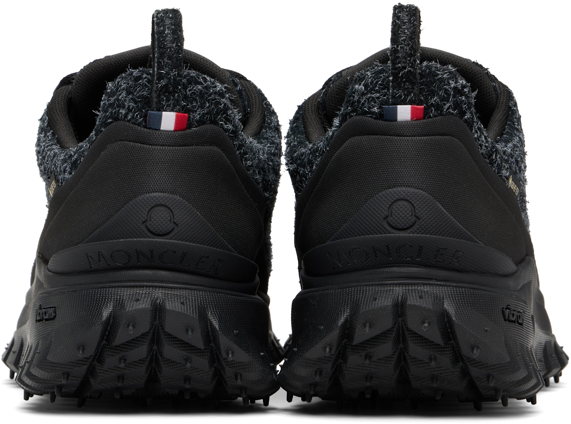 Moncler: Black Trailgrip Apex GTX HS Low Top Sneakers | SSENSE