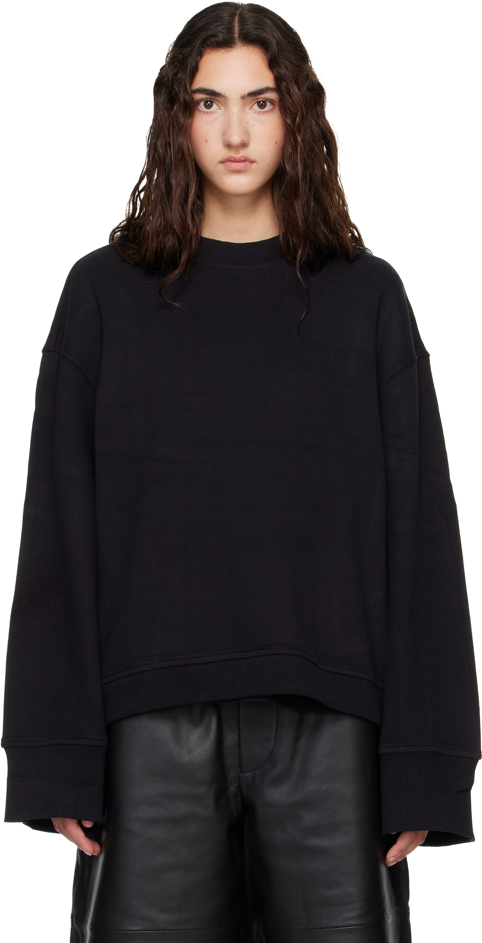 The Frankie Shop - Pull molletonné Talia noir