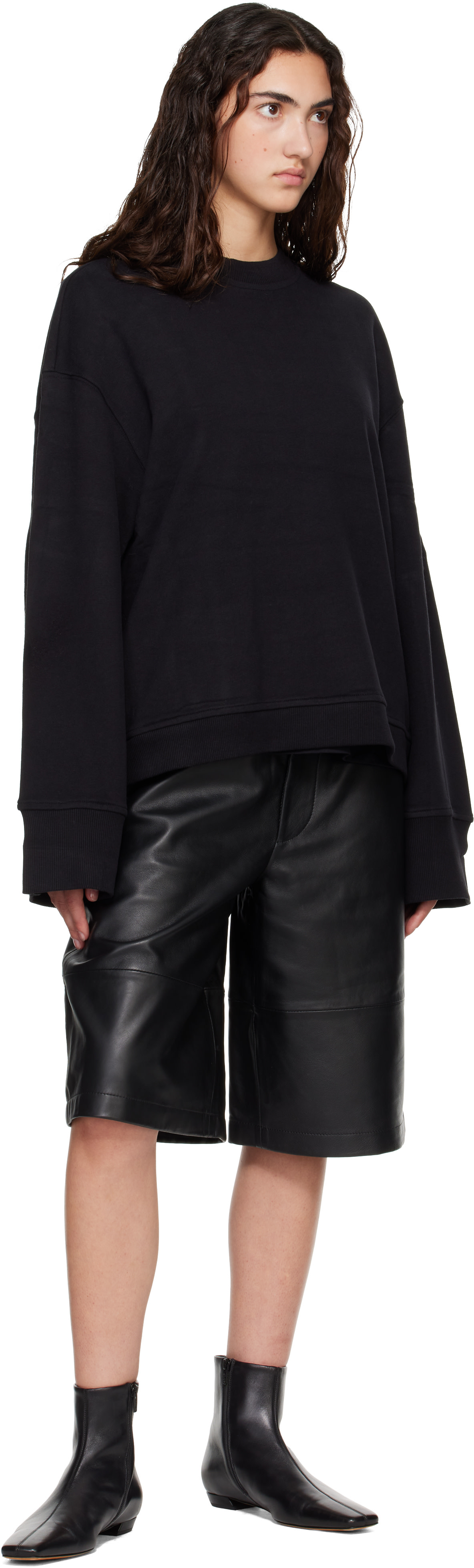 The Frankie Shop - Pull molletonné Talia noir