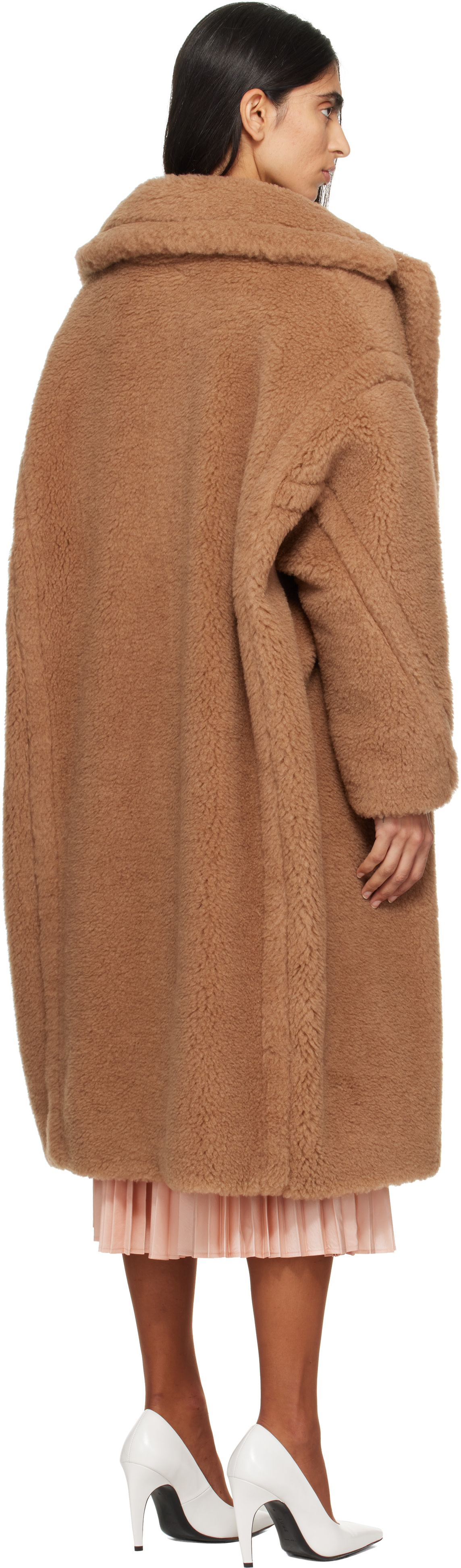 Max Mara - Tan Teddy Wool Coat