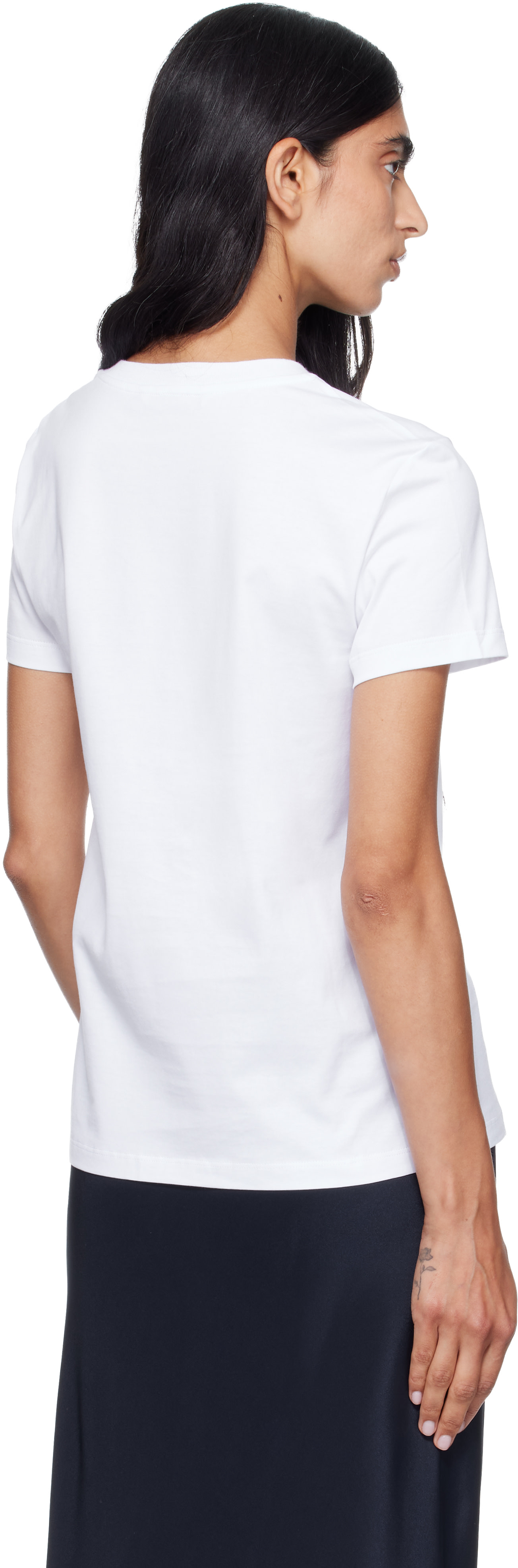 Max Mara: ホワイト Papaia Tシャツ | SSENSE 日本