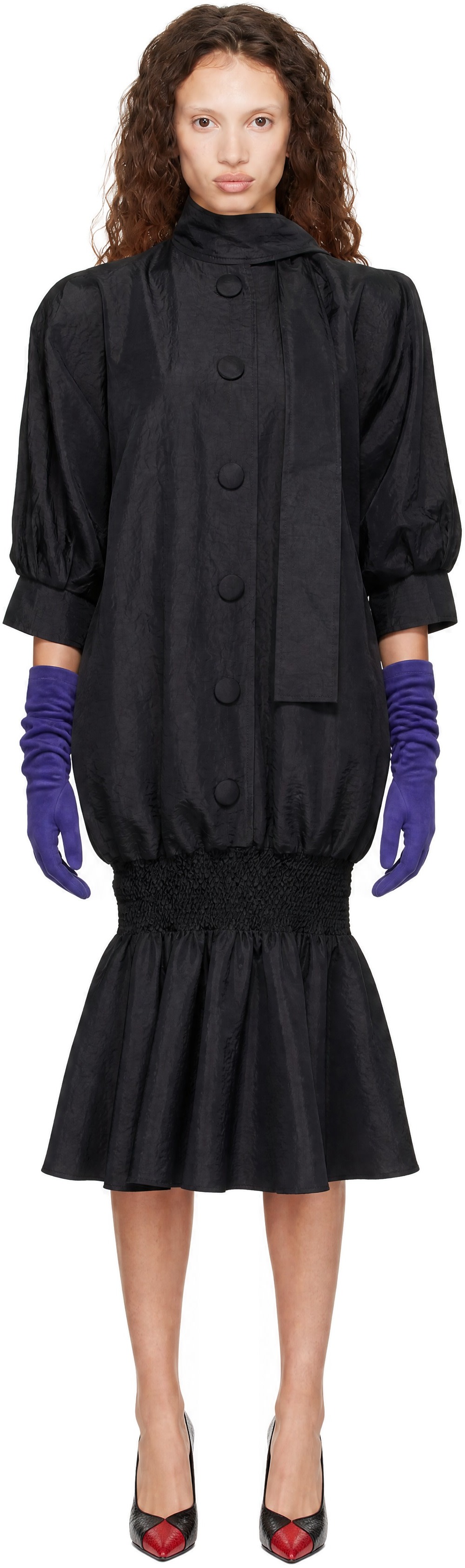 Nicklas Skovgaard - Robe midi Marinette noire