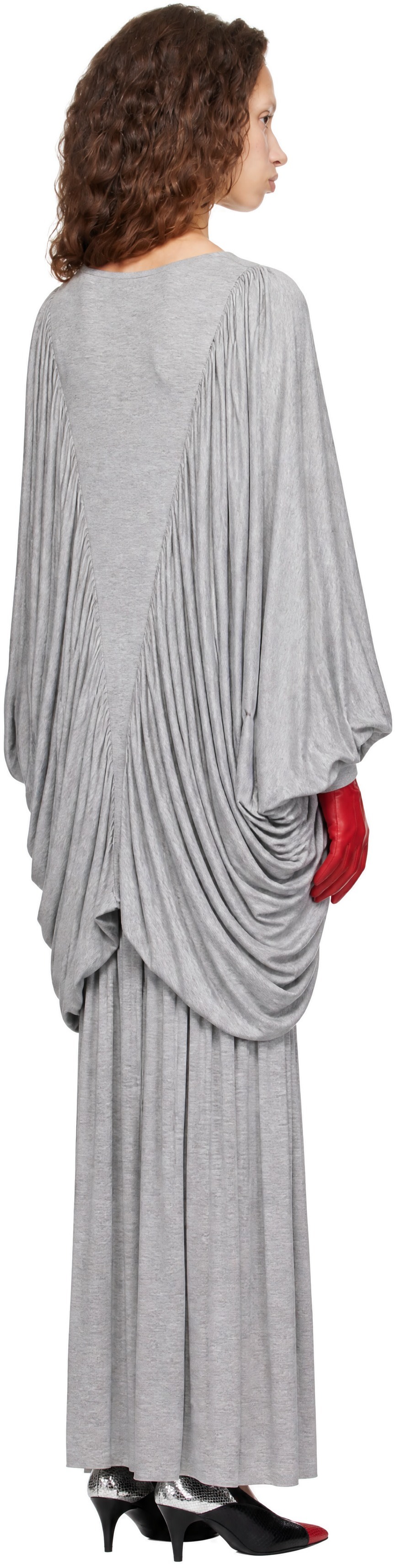 Nicklas Skovgaard - Robe longue Orchidea grise