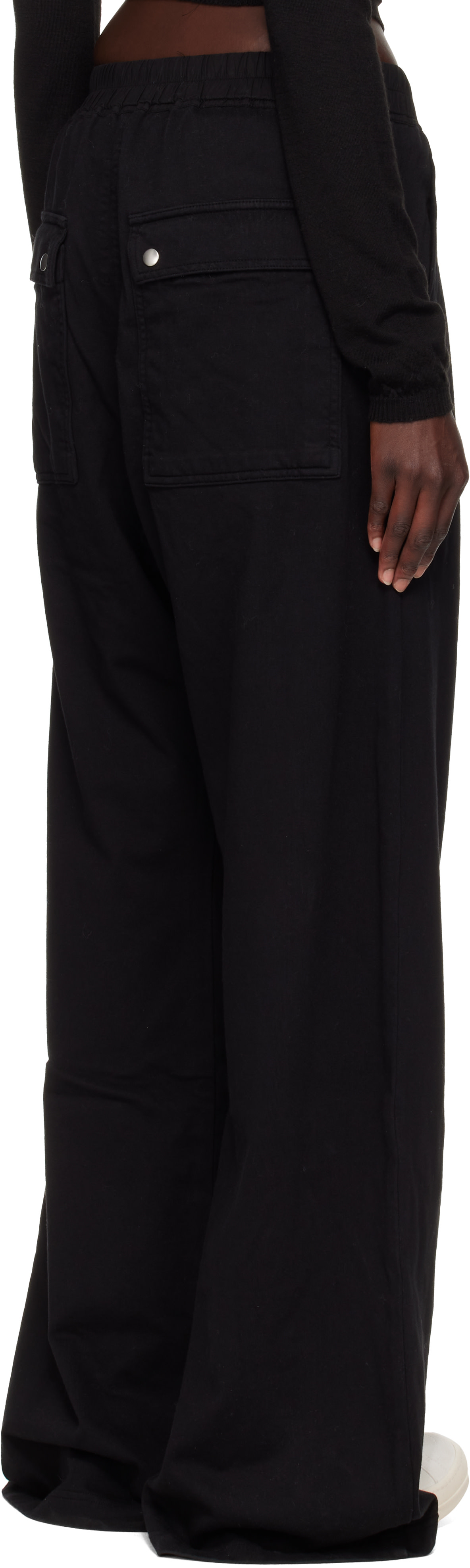 Rick Owens DRKSHDW: Black Tower Geth Belas Sweatpants | SSENSE