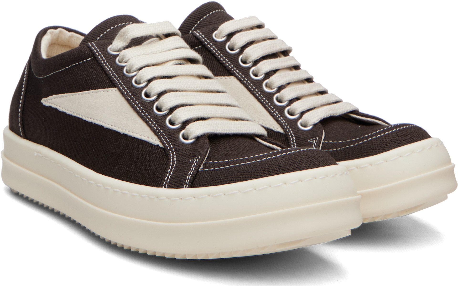 Rick Owens DRKSHDW - Baskets rétro grises - Tower