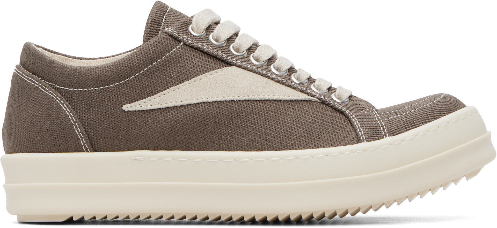 Rick Owens DRKSHDW: Gray Tower Vintage Sneaks Sneakers | SSENSE