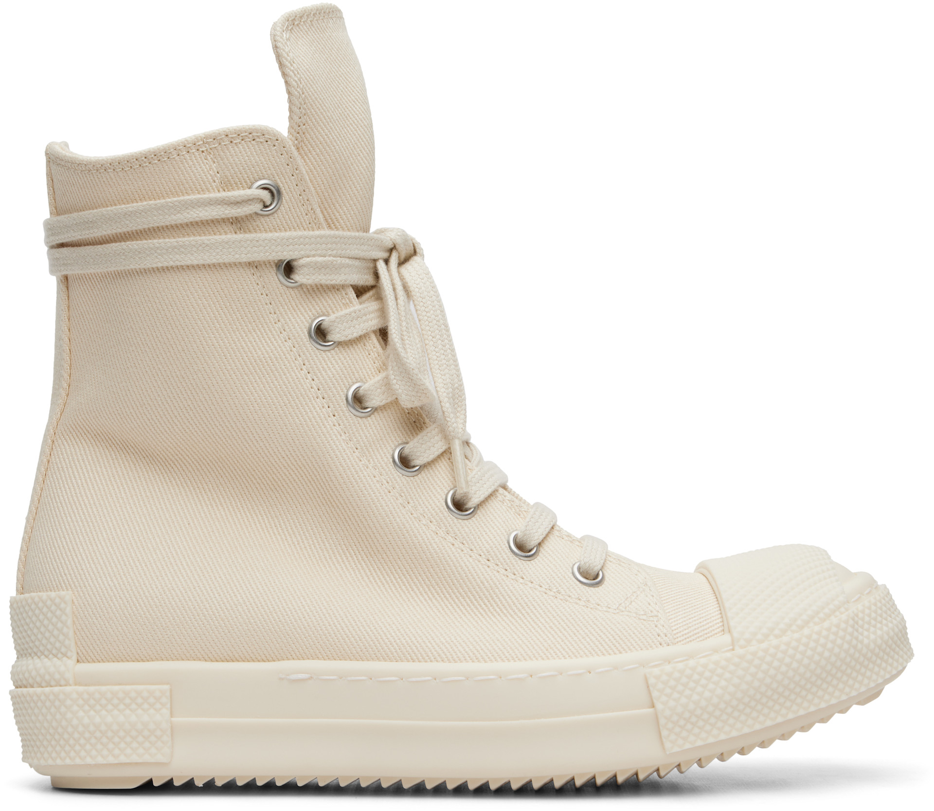 Rick Owens DRKSHDW - Baskets blanc cassé - Tower