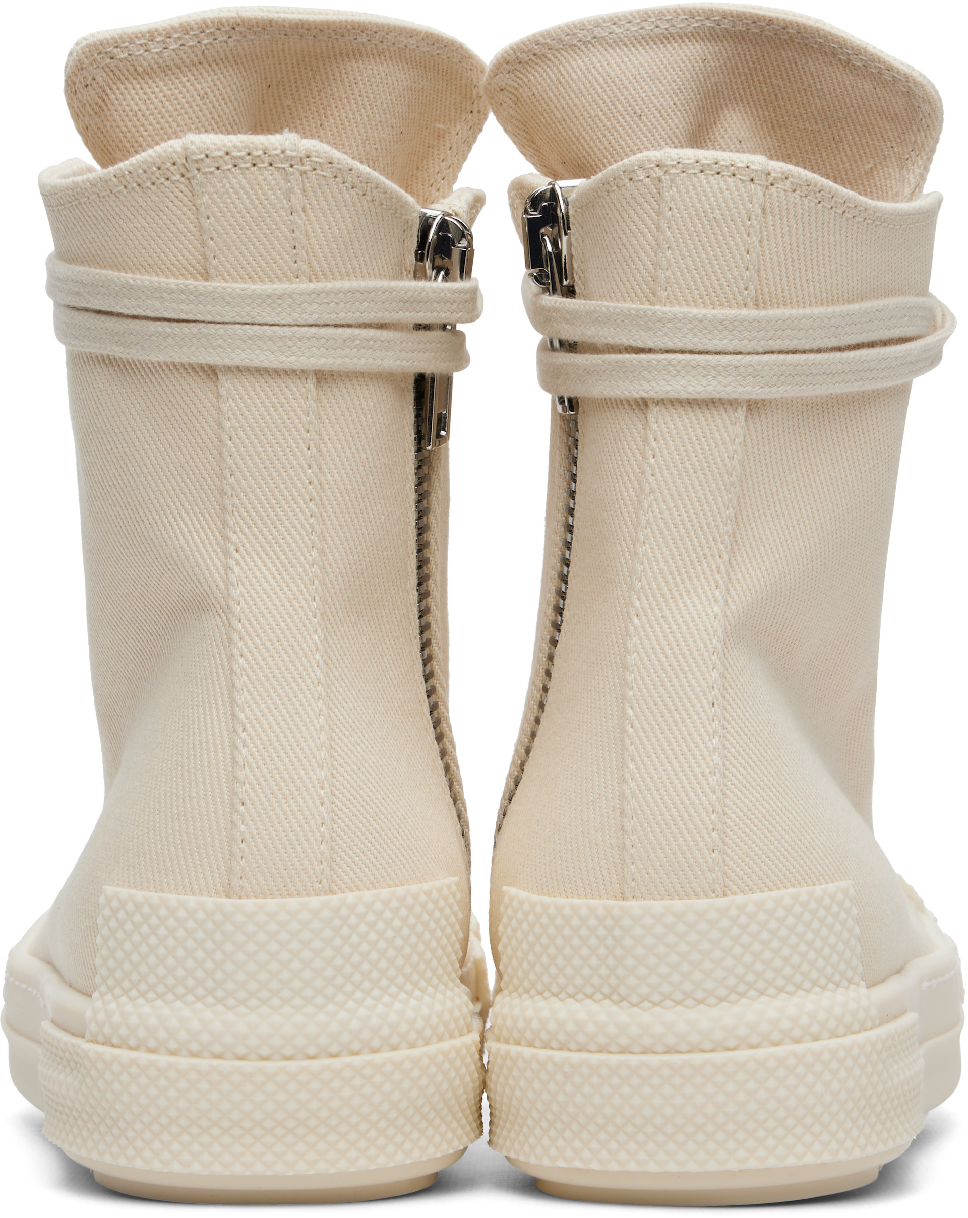 Rick Owens DRKSHDW - Baskets blanc cassé - Tower