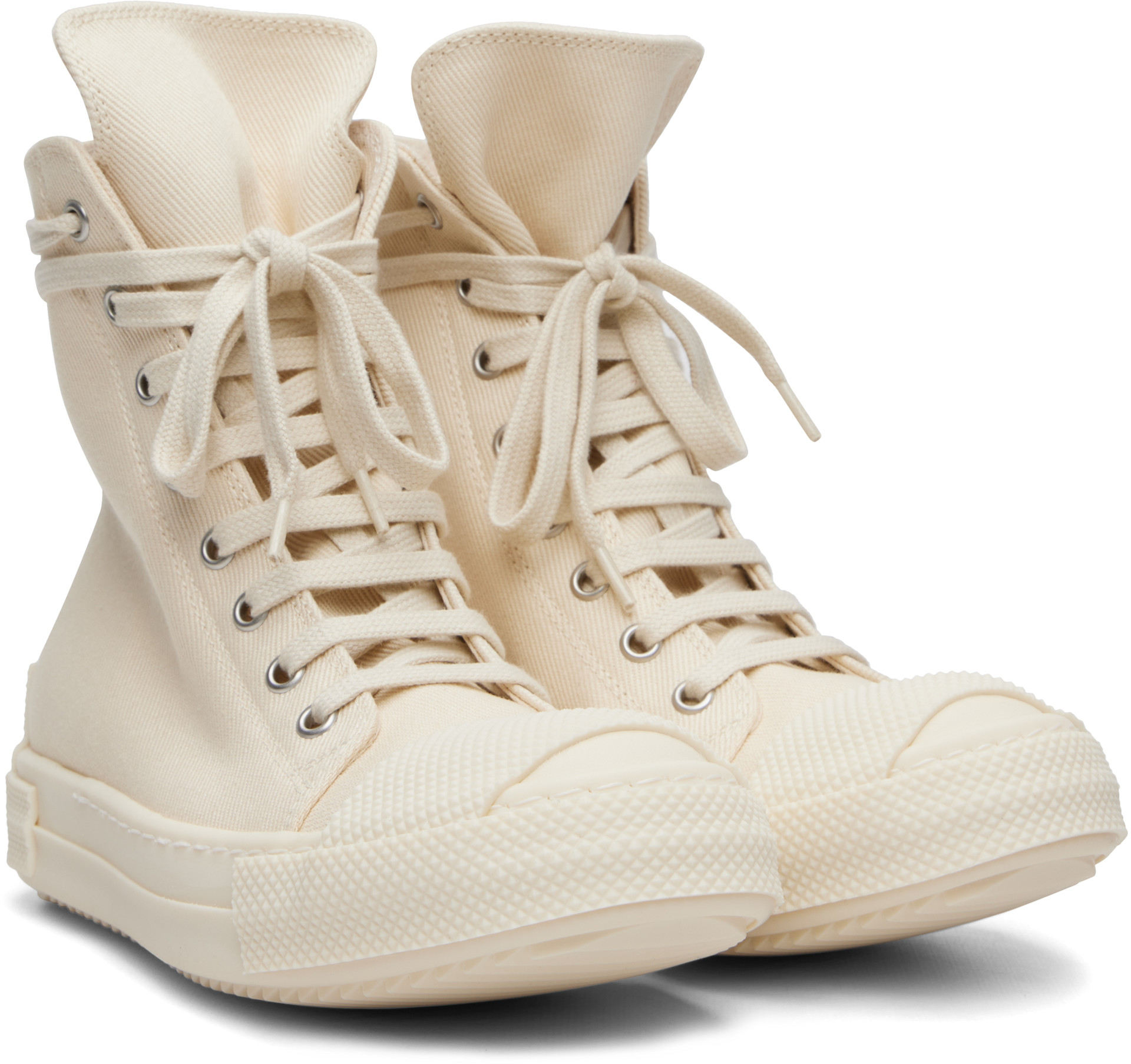Rick Owens DRKSHDW - Baskets blanc cassé - Tower