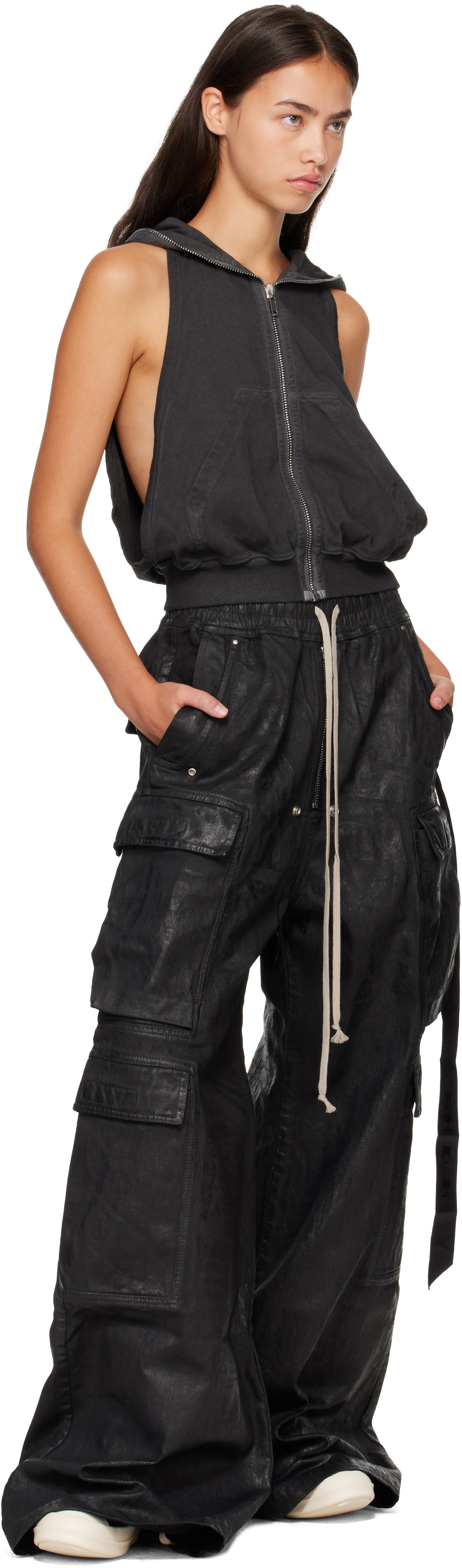 Rick Owens DRKSHDW - Baskets noires - Tower