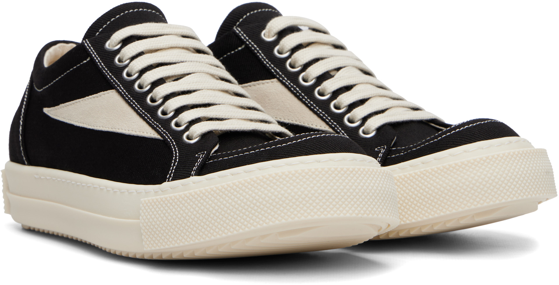 Rick Owens DRKSHDW - Baskets rétro noires - Tower