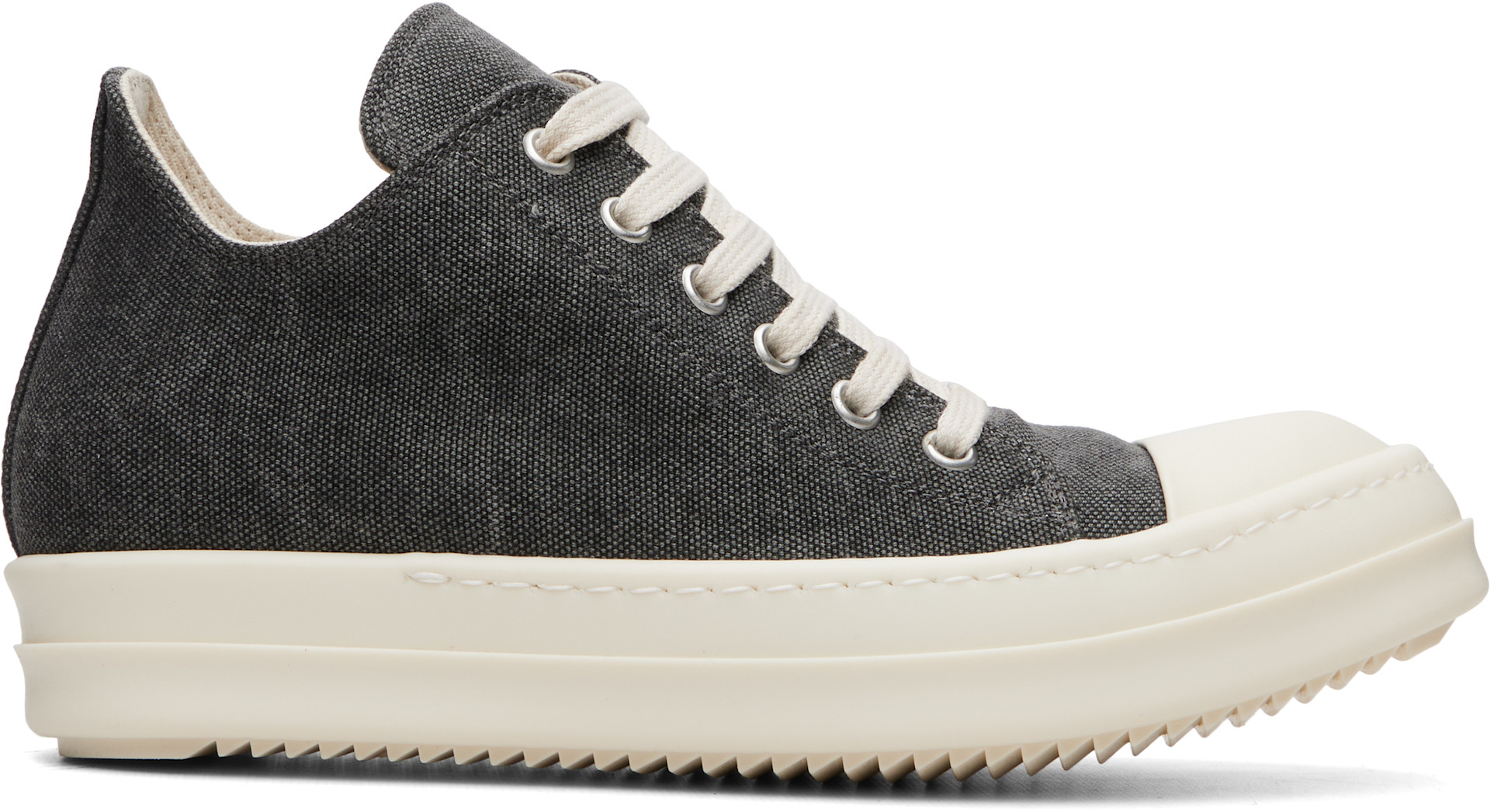 Rick Owens DRKSHDW - Baskets basses grises - Tower