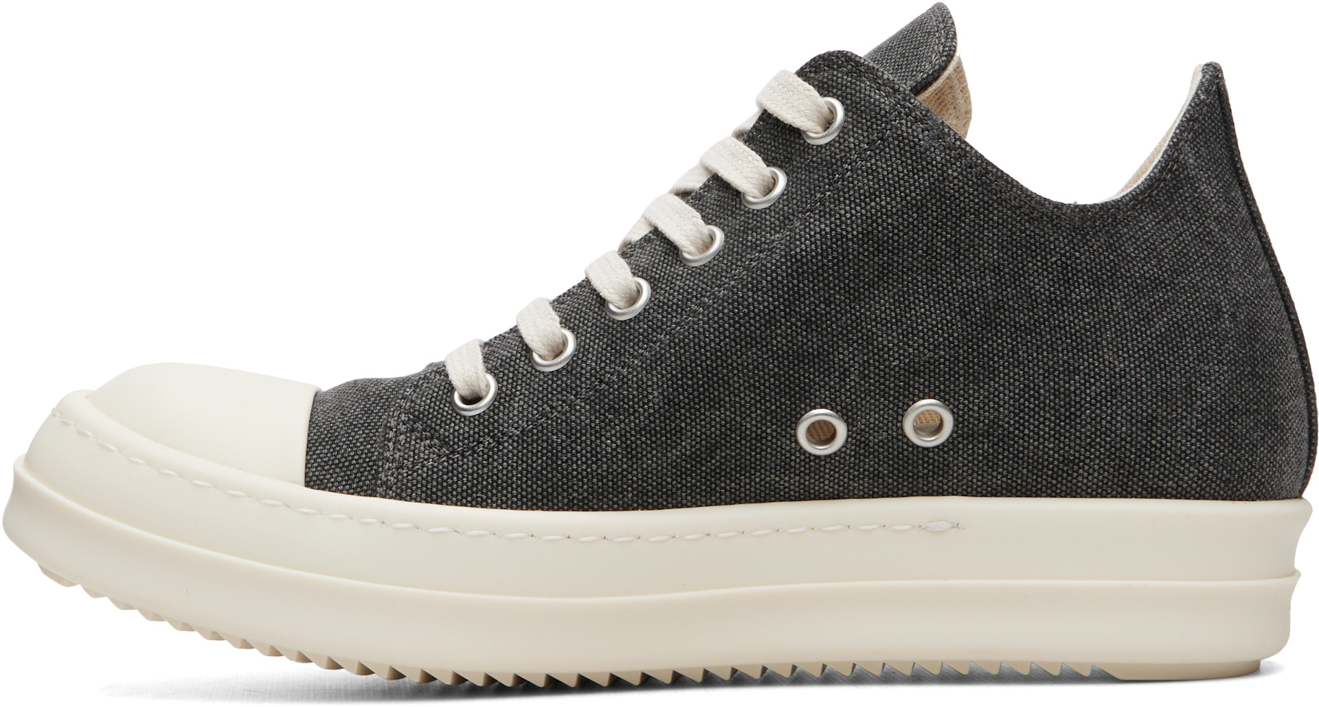 Rick Owens DRKSHDW - Baskets basses grises - Tower