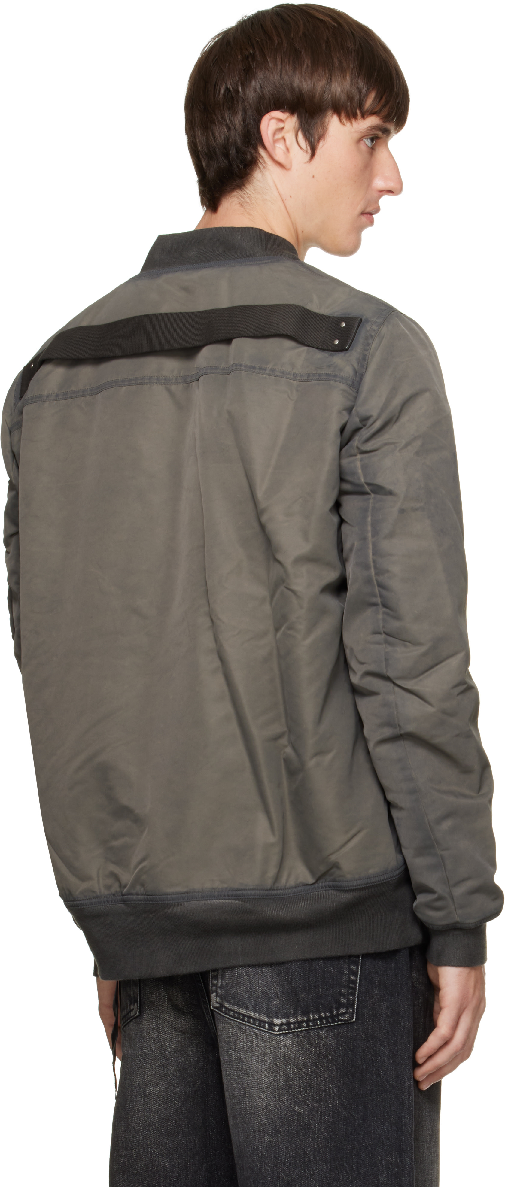 Rick Owens DRKSHDW - Gray Tower Classic Flight Jacket