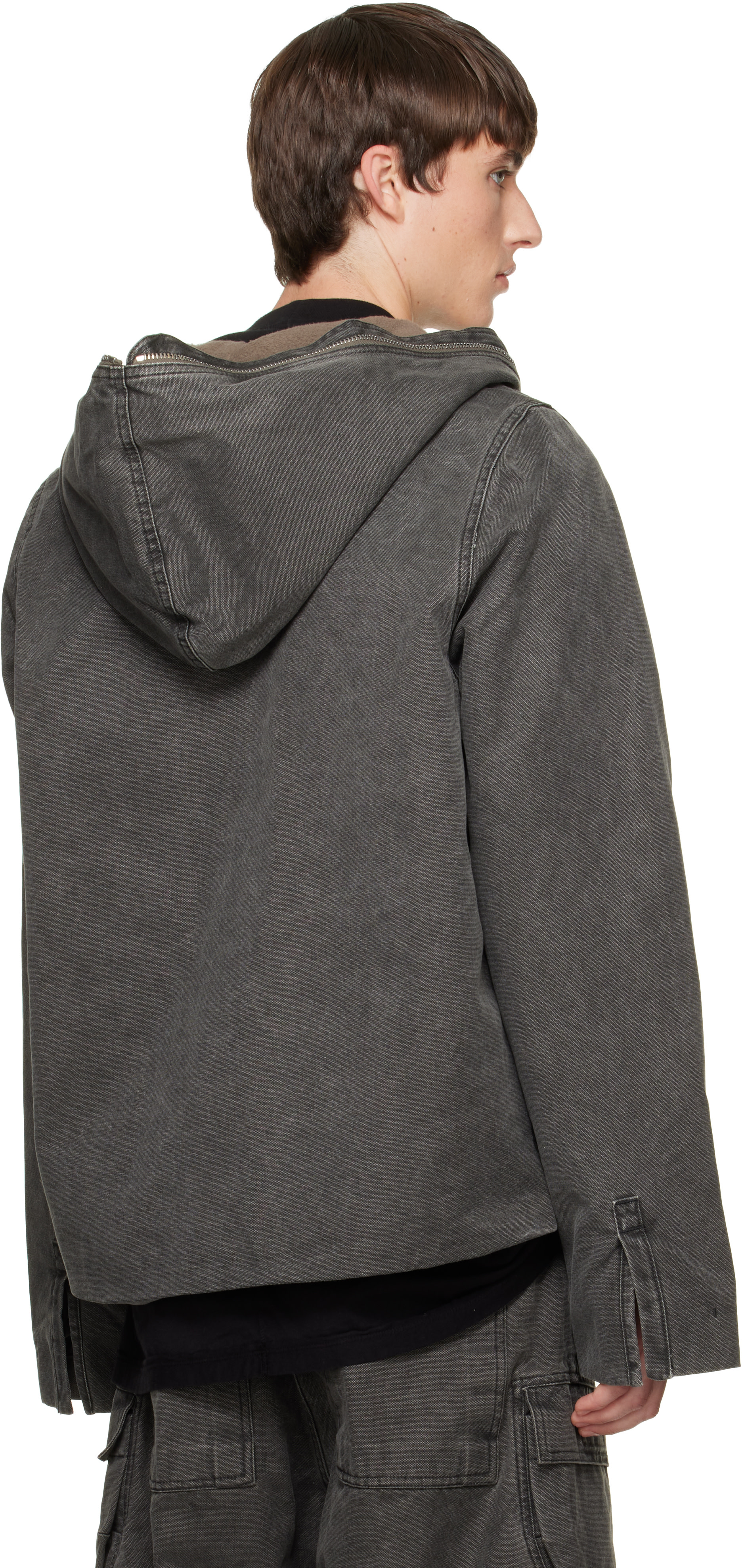 Rick Owens DRKSHDW - Gray Tower Zipfront Jacket