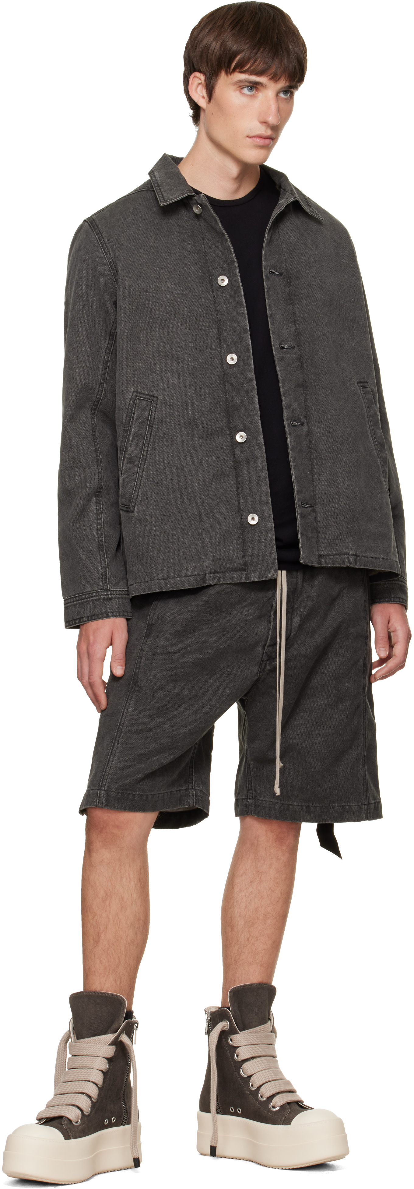 Rick Owens DRKSHDW - Gray Tower Brad Jacket