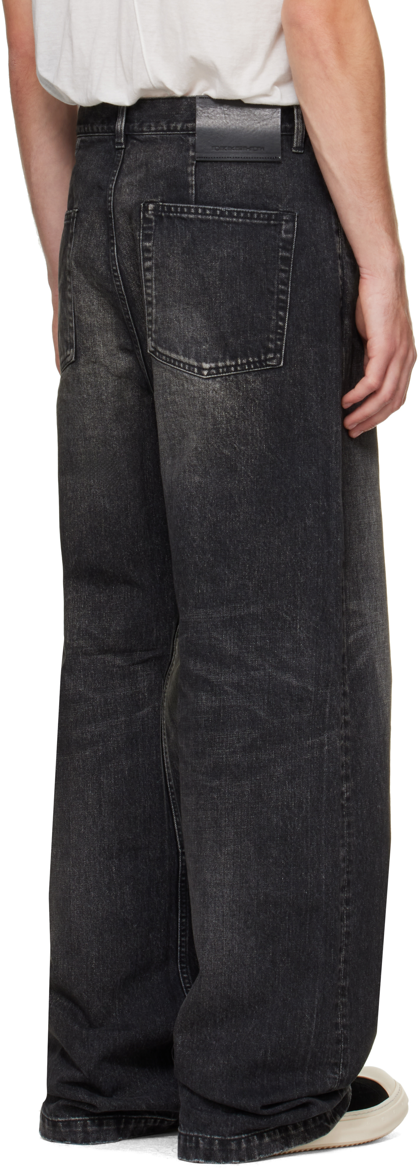Rick Owens DRKSHDW - ブラック Tower Strobe ジーンズ