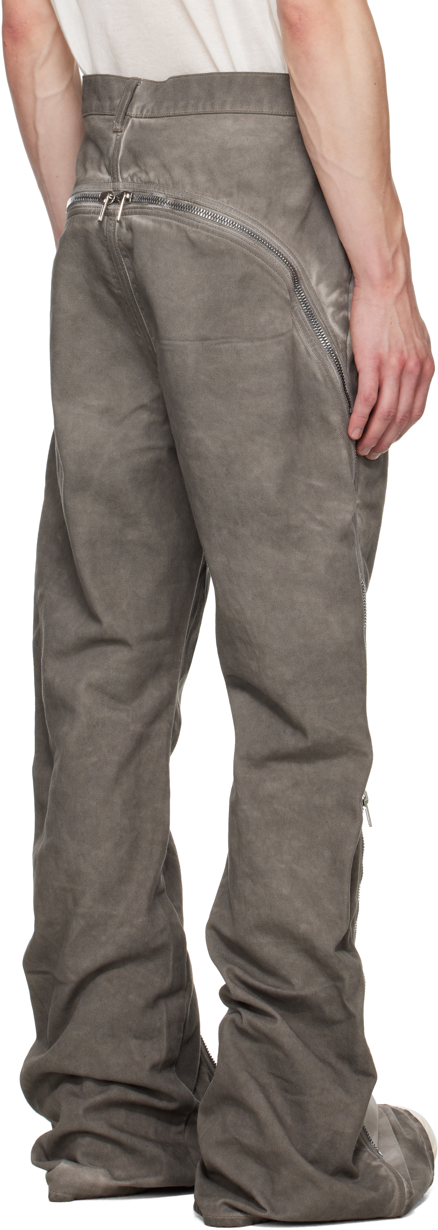 Rick Owens DRKSHDW: グレー Tower Bolan Banana ジーンズ | SSENSE 日本