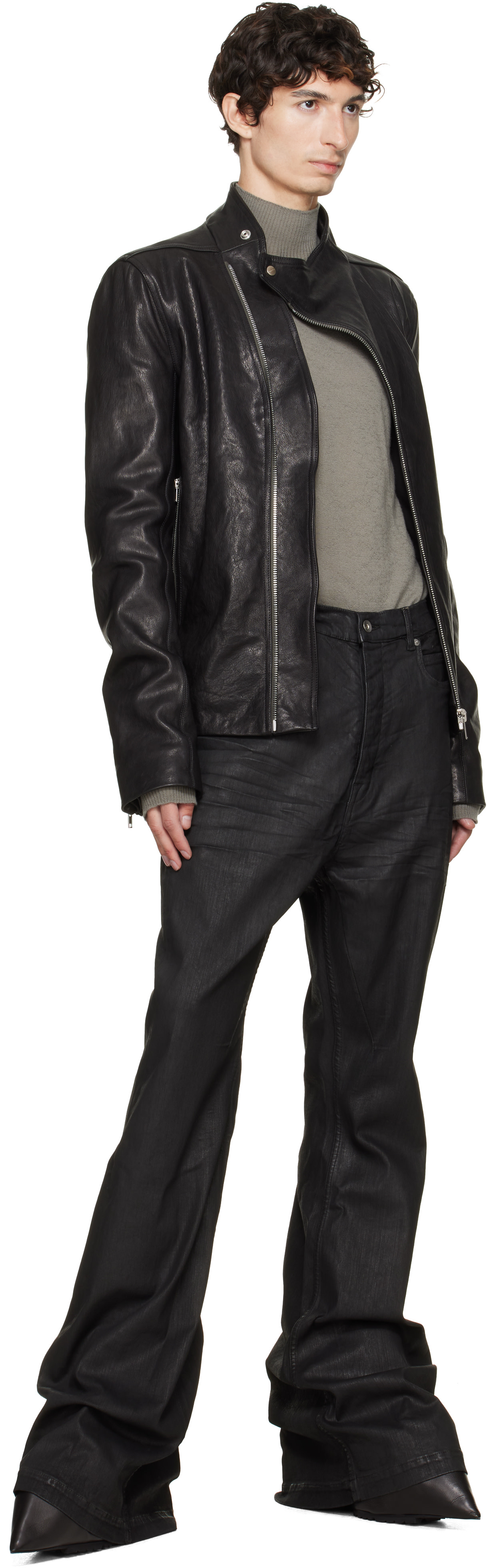 Rick Owens DRKSHDW - ブラック Tower Bolan ブーツカット ジーンズ