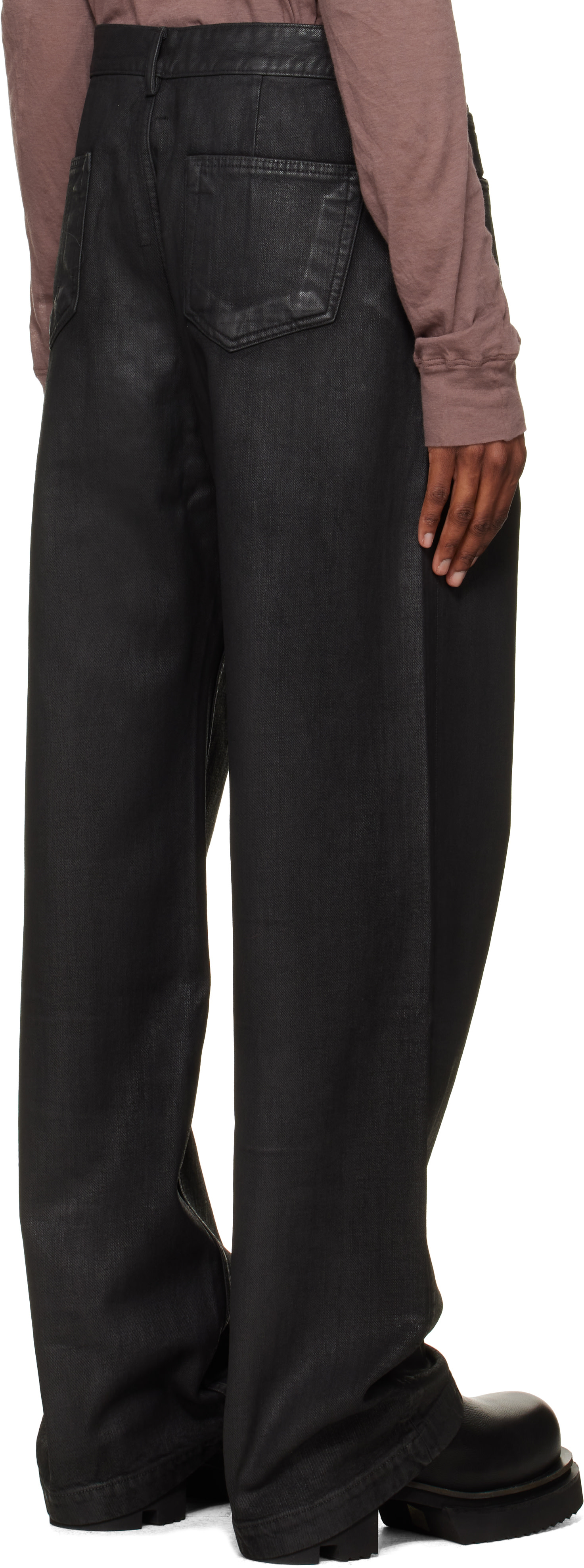 Rick Owens DRKSHDW: Black Tower Geth Jeans | SSENSE