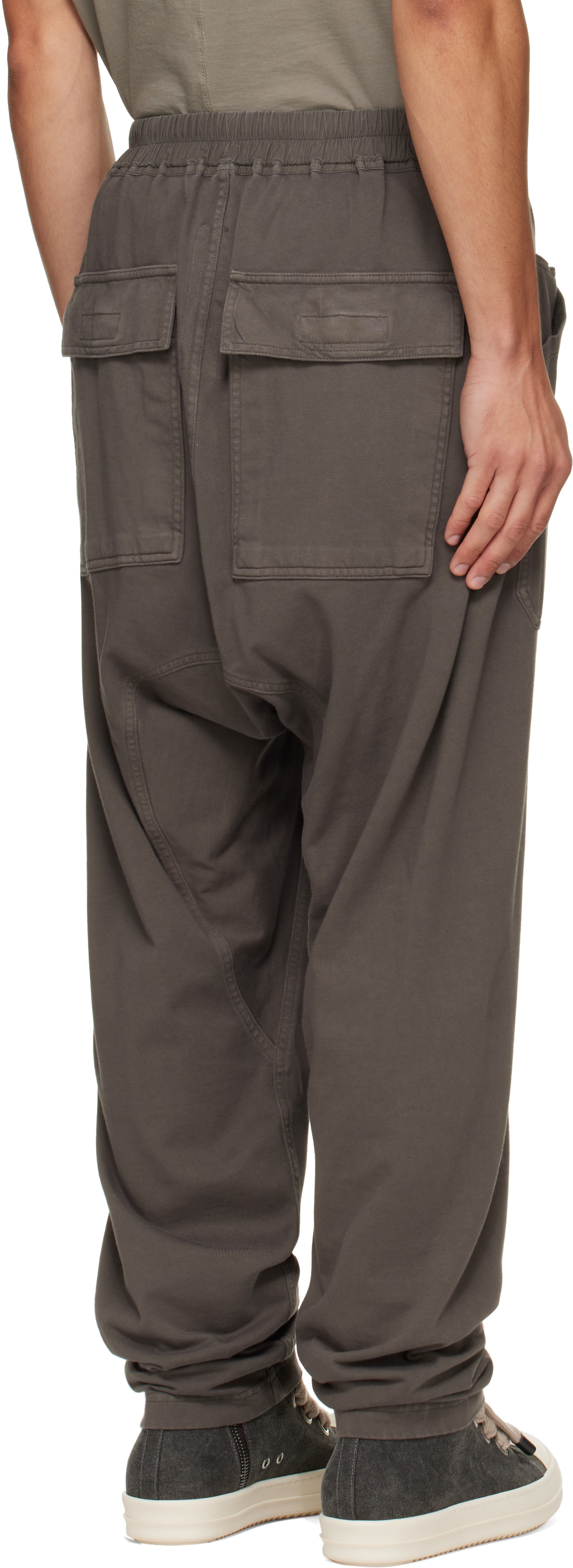 Rick Owens DRKSHDW - Gray Tower Classic Drawstring Cargo Pants